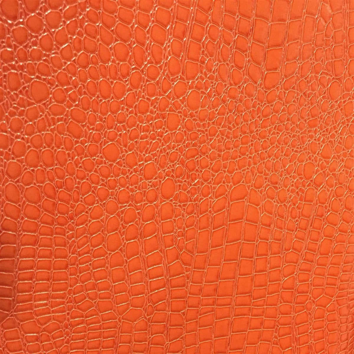 Faux Crocodile Vinyl Fabric - Prismatic Fiber Arts