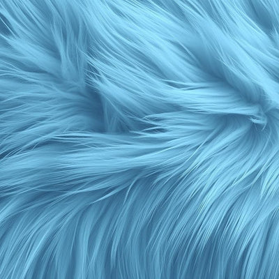 Faux Fur Fabric Squares - Shaggy Fur Patches 4x4 Inches for DIY Crafts, Chair Covers, Seat Cushions - Available in 4, 8, 16 Packs - Prismatic Fiber Arts
