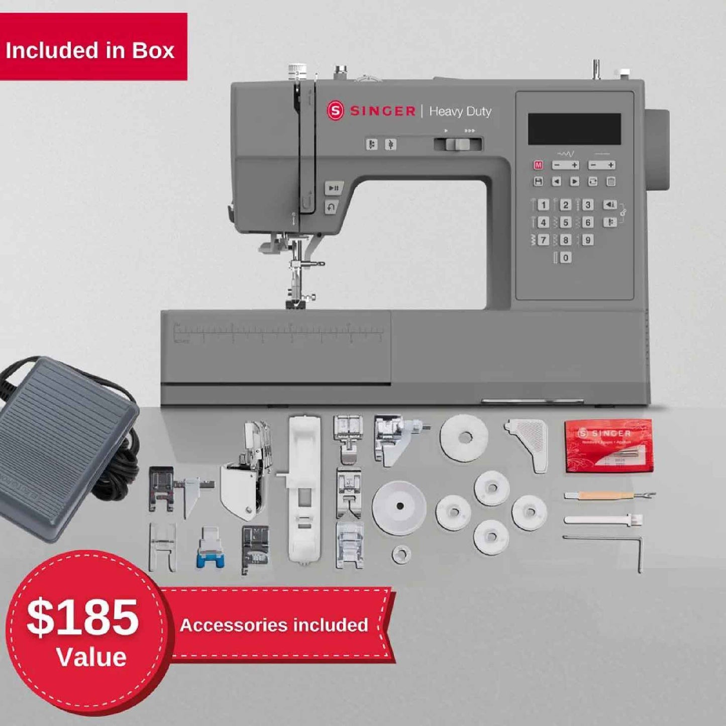SINGER® Heavy Duty 6700C Sewing Machine - Prismatic Fiber Arts