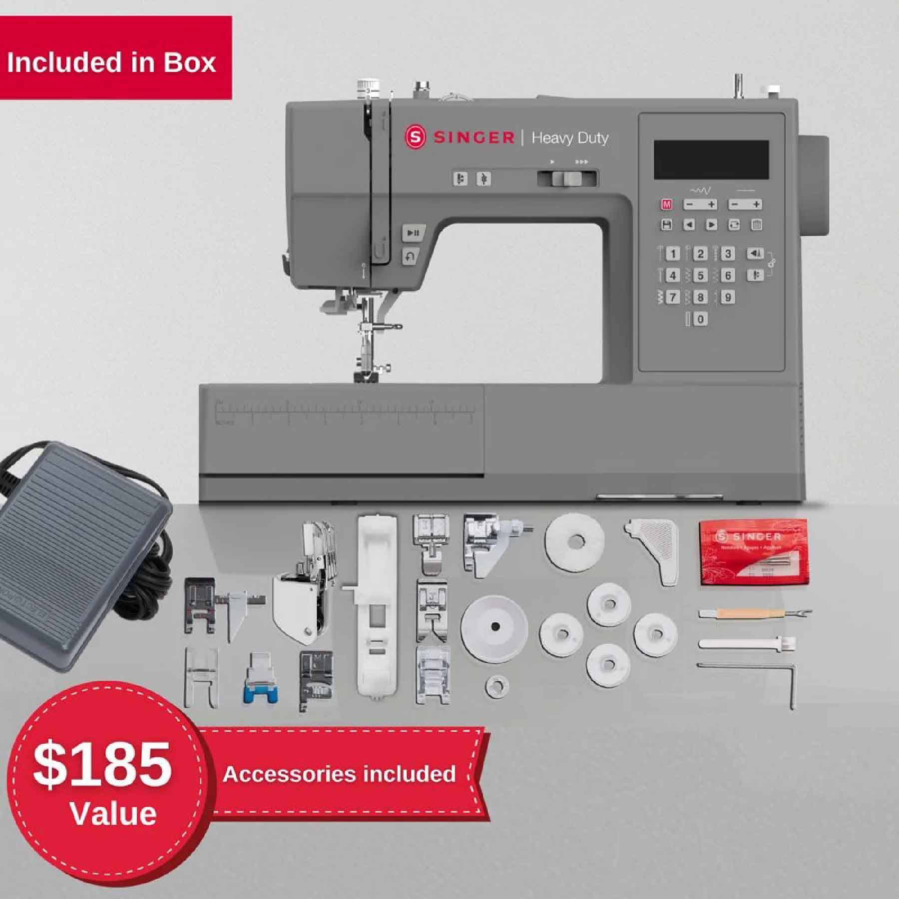 SINGER® Heavy Duty 6700C Sewing Machine - Prismatic Fiber Arts