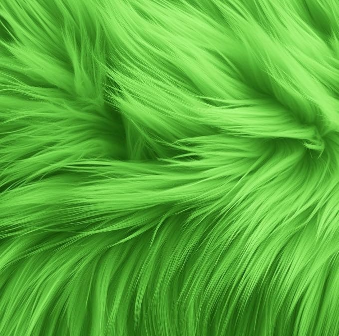 Faux Fur Fabric Squares - Shaggy Fur Patches 10x10 Inches for DIY Crafts, Chair Covers, Seat Cushions - Available in 4, 8, 16 Packs - Prismatic Fiber Arts