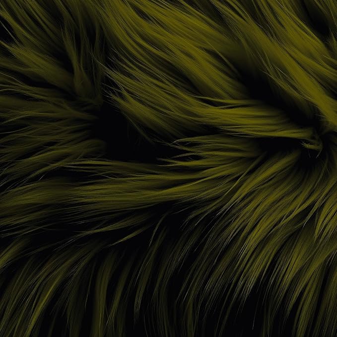 Faux Fur Fabric Squares - Shaggy Fur Patches 10x10 Inches for DIY Crafts, Chair Covers, Seat Cushions - Available in 4, 8, 16 Packs - Prismatic Fiber Arts