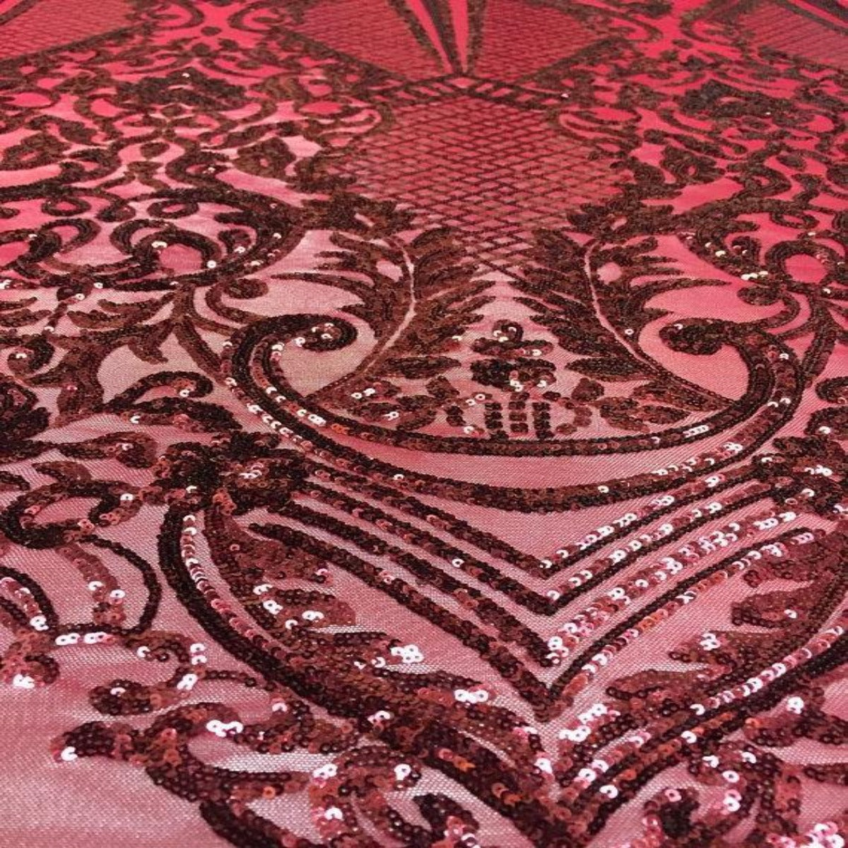 Chantal Deluxe Stretch Sequins Fabric - Prismatic Fiber Arts