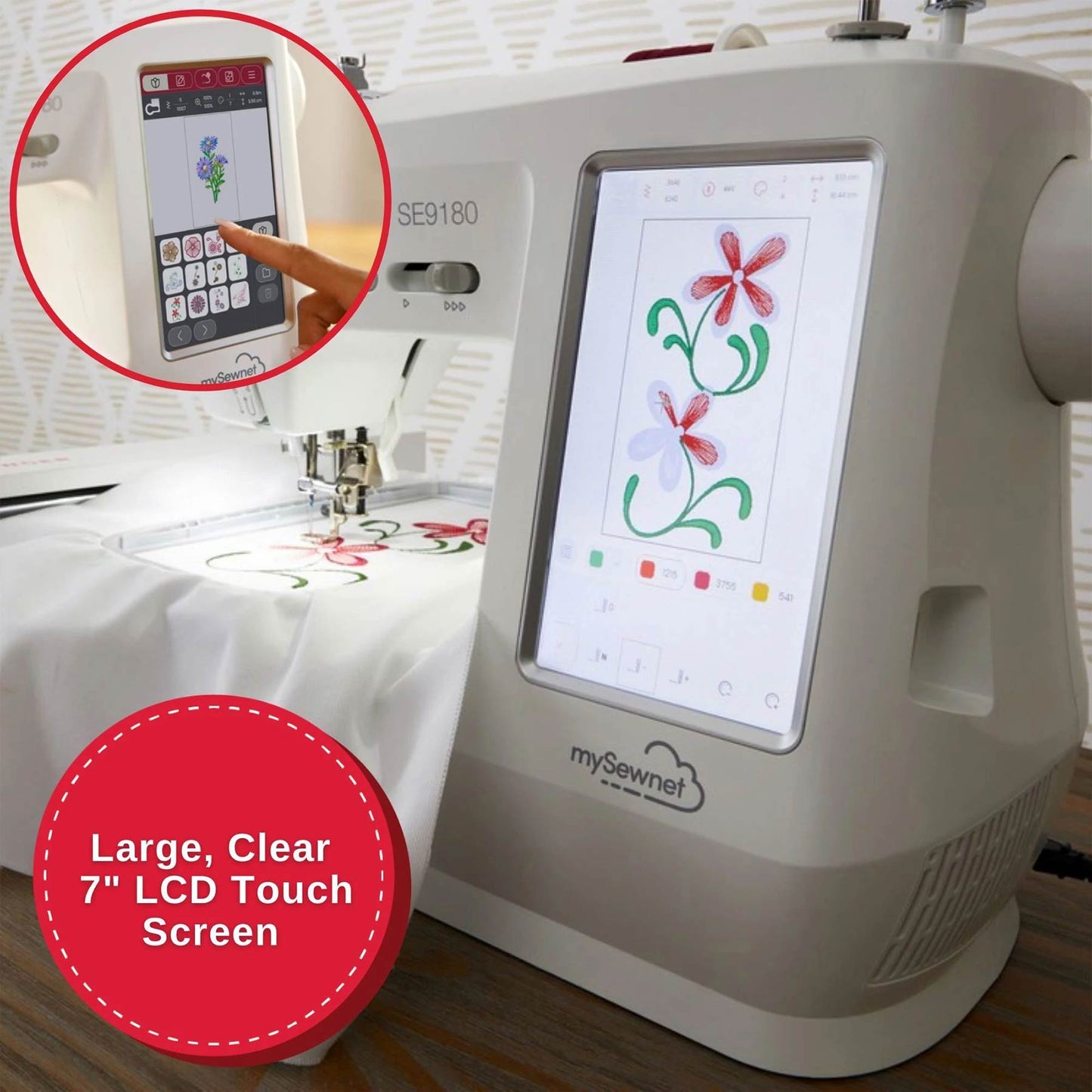 SINGER® SE9180 Sewing & Embroidery Machine - Prismatic Fiber Arts