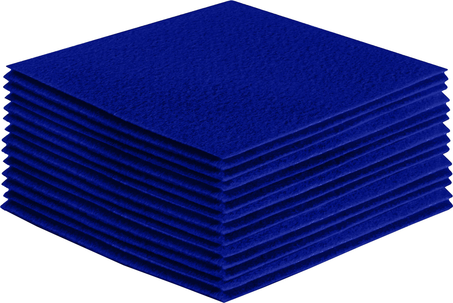 FabricLA Acrylic Felt Craft Sheet Packs – Royal Blue | Soft 100% Acrylic Felt Sheets for DIY & Crafts - Prismatic Fiber Arts
