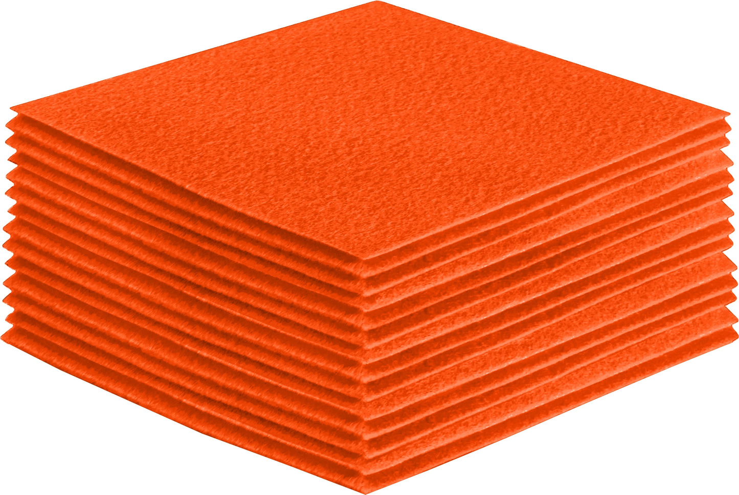 FabricLA Acrylic Felt Craft Sheet Packs – Light Orange | Soft 100% Acrylic Felt Sheets for DIY & Crafts - Prismatic Fiber Arts