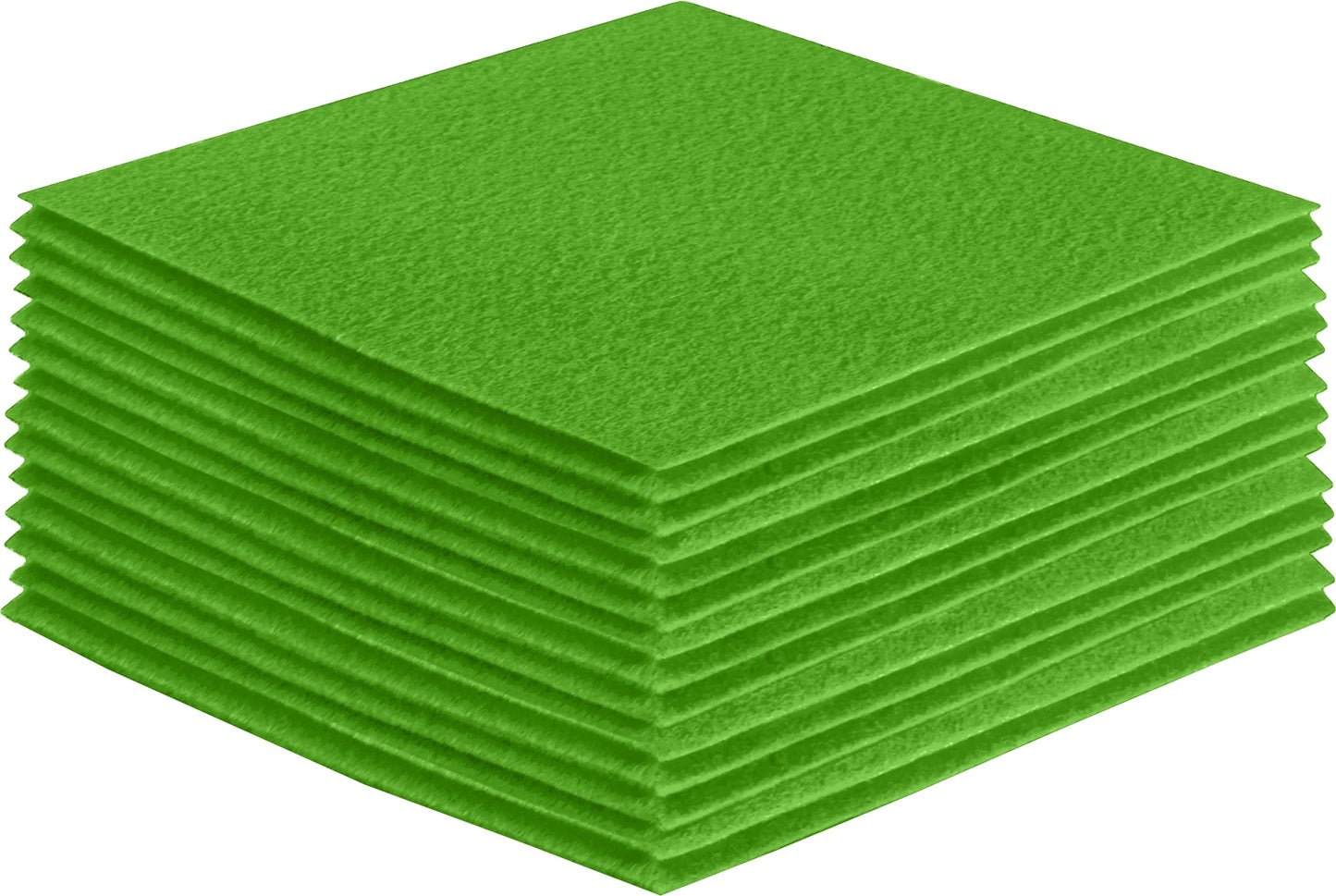 FabricLA Acrylic Felt Craft Sheet Packs – Lime | Soft 100% Acrylic Felt Sheets for DIY & Crafts - Prismatic Fiber Arts