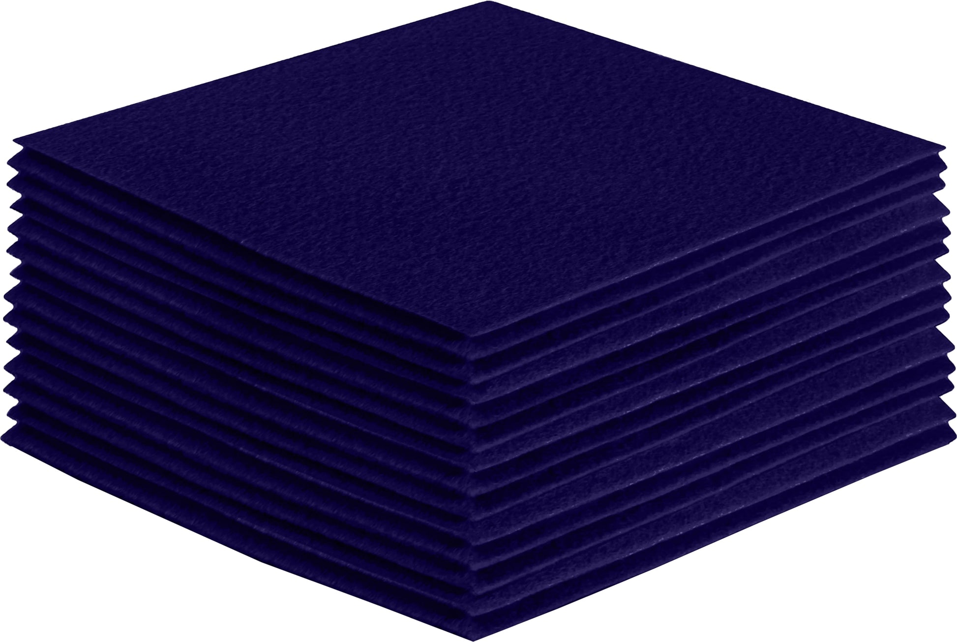 FabricLA Acrylic Felt Craft Sheet Packs – Navy Blue | Soft 100% Acrylic Felt Sheets for DIY & Sewing - Prismatic Fiber Arts