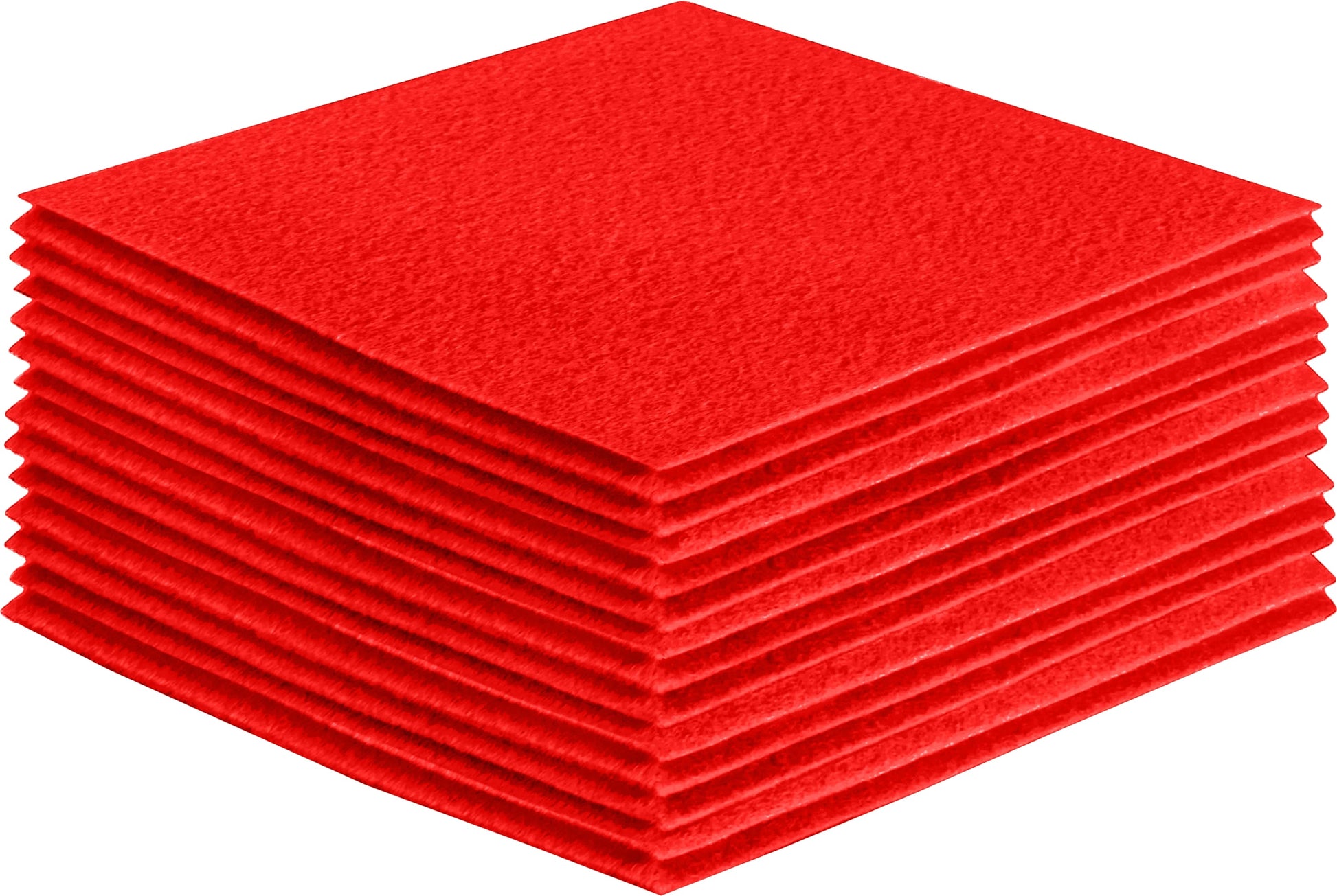 FabricLA Acrylic Felt Craft Sheet Packs – Hot Orange | Soft 100% Acrylic Felt Sheets for DIY & Crafts - Prismatic Fiber Arts