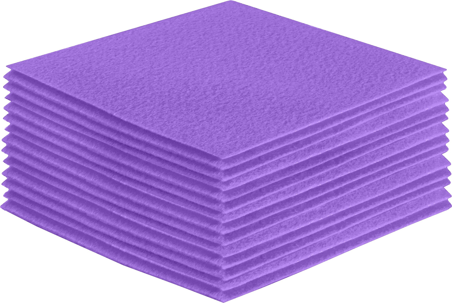FabricLA Acrylic Felt Craft Sheet Packs – Lavender | Soft 100% Acrylic Felt Sheets for DIY & Crafts - Prismatic Fiber Arts