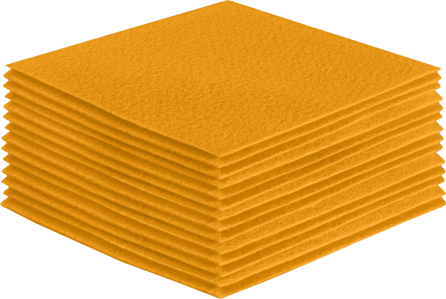 FabricLA Acrylic Felt Craft Sheet Packs – Gold | Soft 100% Acrylic Felt Sheets for DIY & Crafts - Prismatic Fiber Arts