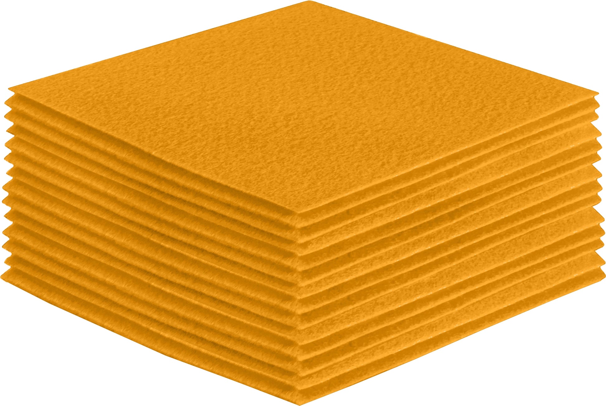 FabricLA Acrylic Felt Craft Sheet Packs – Gold | Soft 100% Acrylic Felt Sheets for DIY & Crafts - Prismatic Fiber Arts