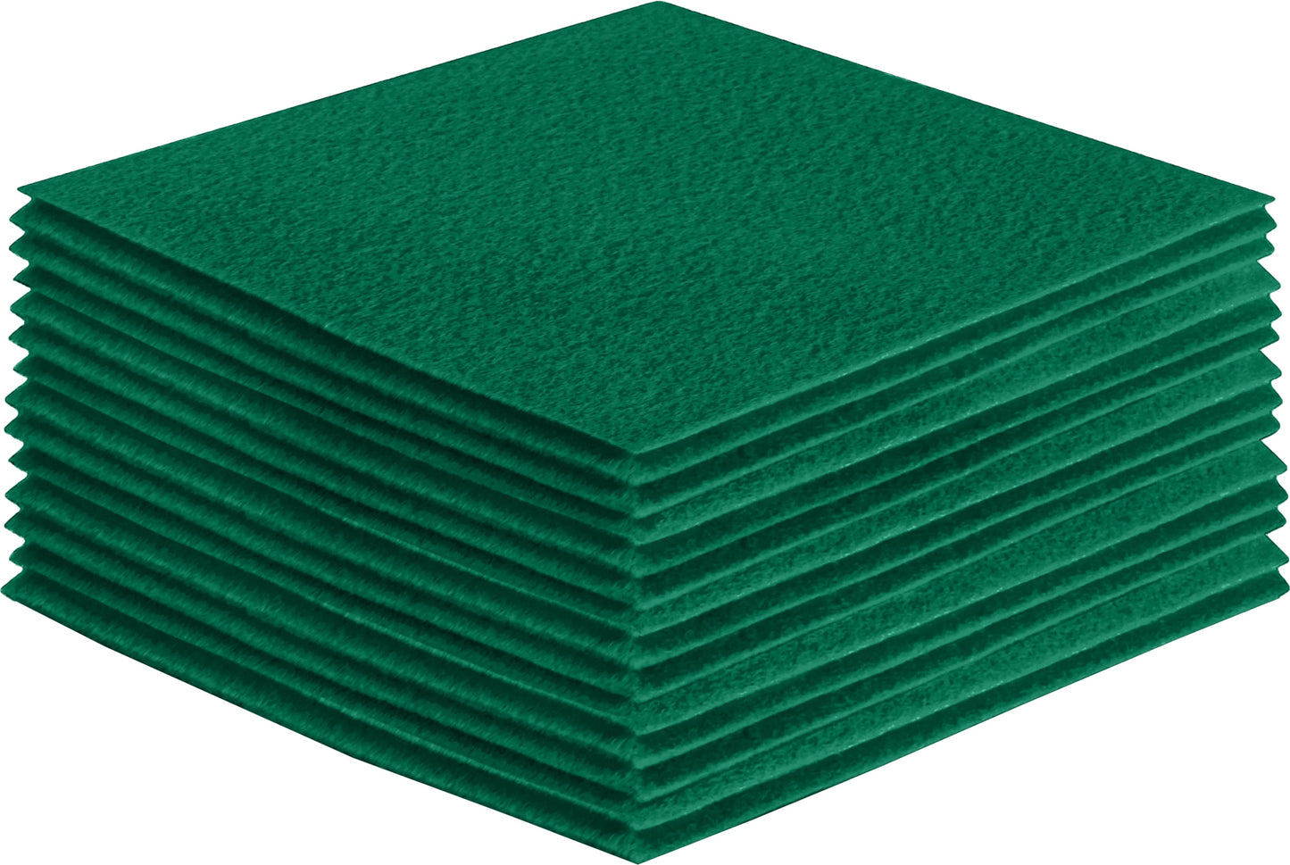 FabricLA Acrylic Felt Craft Sheet Packs – Kelly Green | Soft 100% Acrylic Felt Sheets for DIY & Crafts - Prismatic Fiber Arts