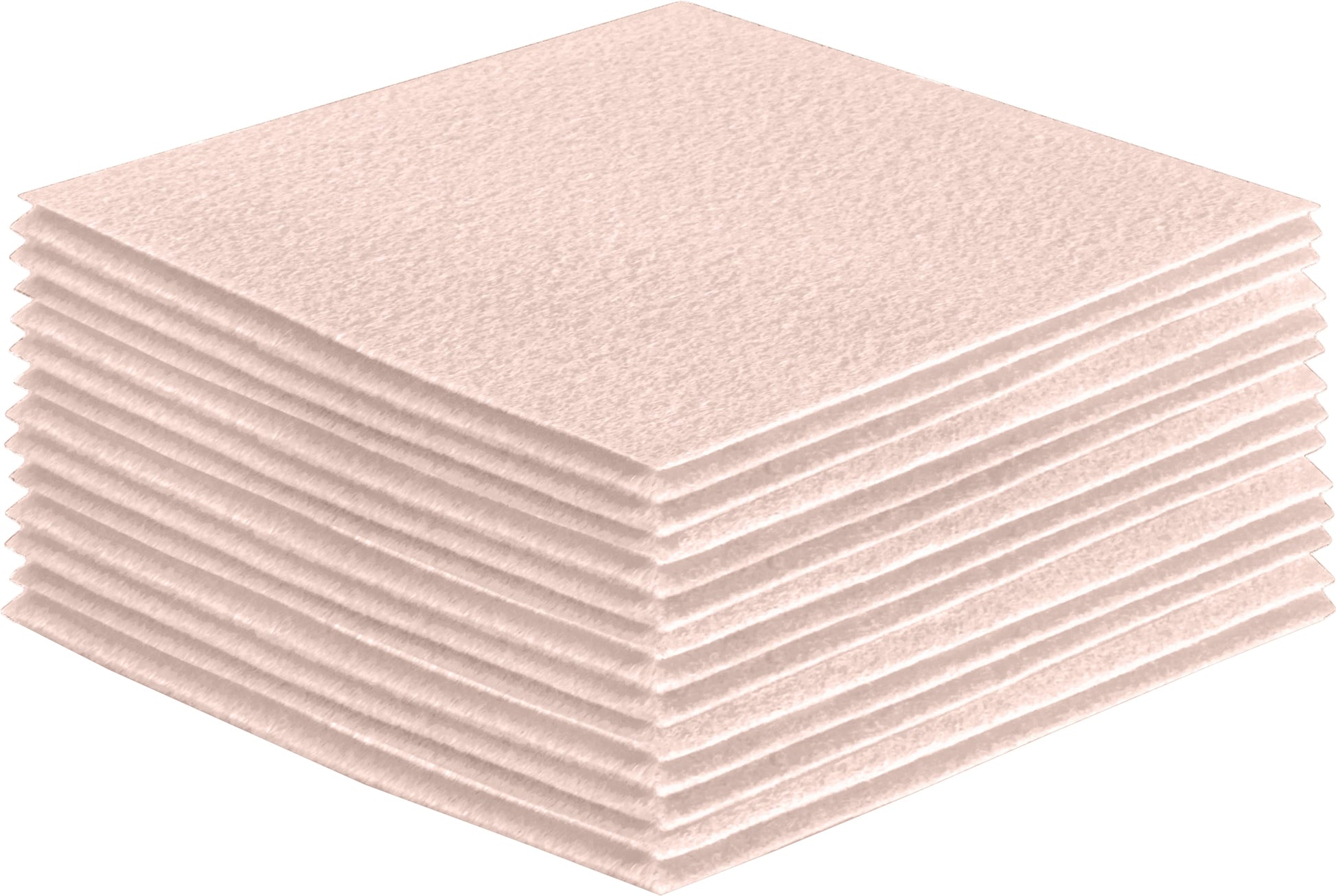 FabricLA Acrylic Felt Craft Sheet Packs – Ivory | Soft 100% Acrylic Felt Sheets for DIY & Crafts - Prismatic Fiber Arts