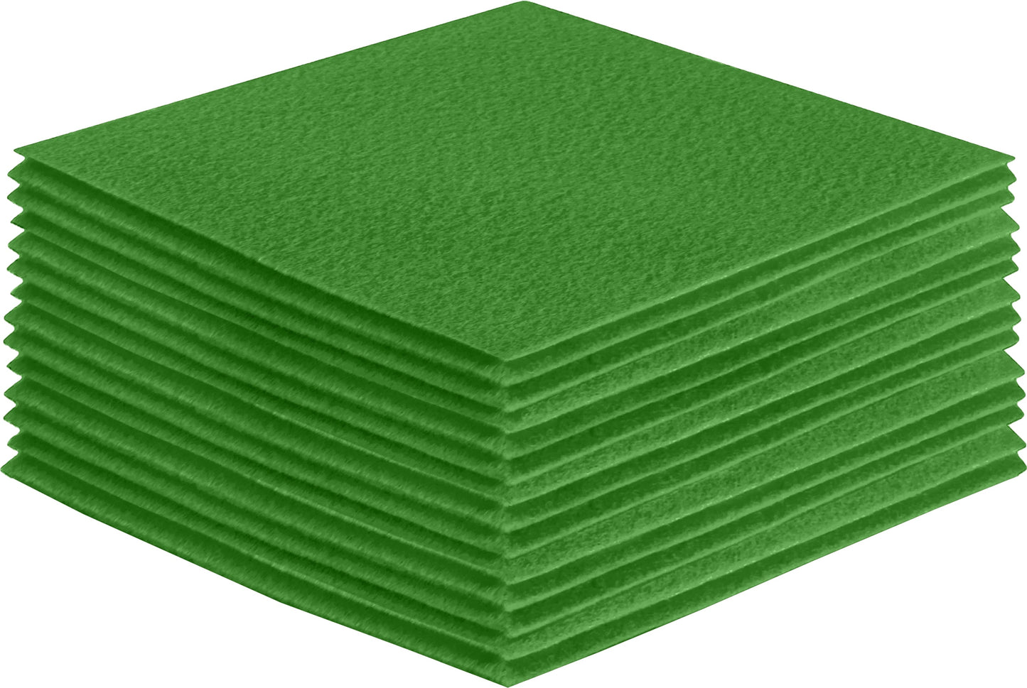 FabricLA Acrylic Felt Craft Sheet Packs – Apple Green | Soft 100% Acrylic Felt Sheets for DIY & Crafts - Prismatic Fiber Arts
