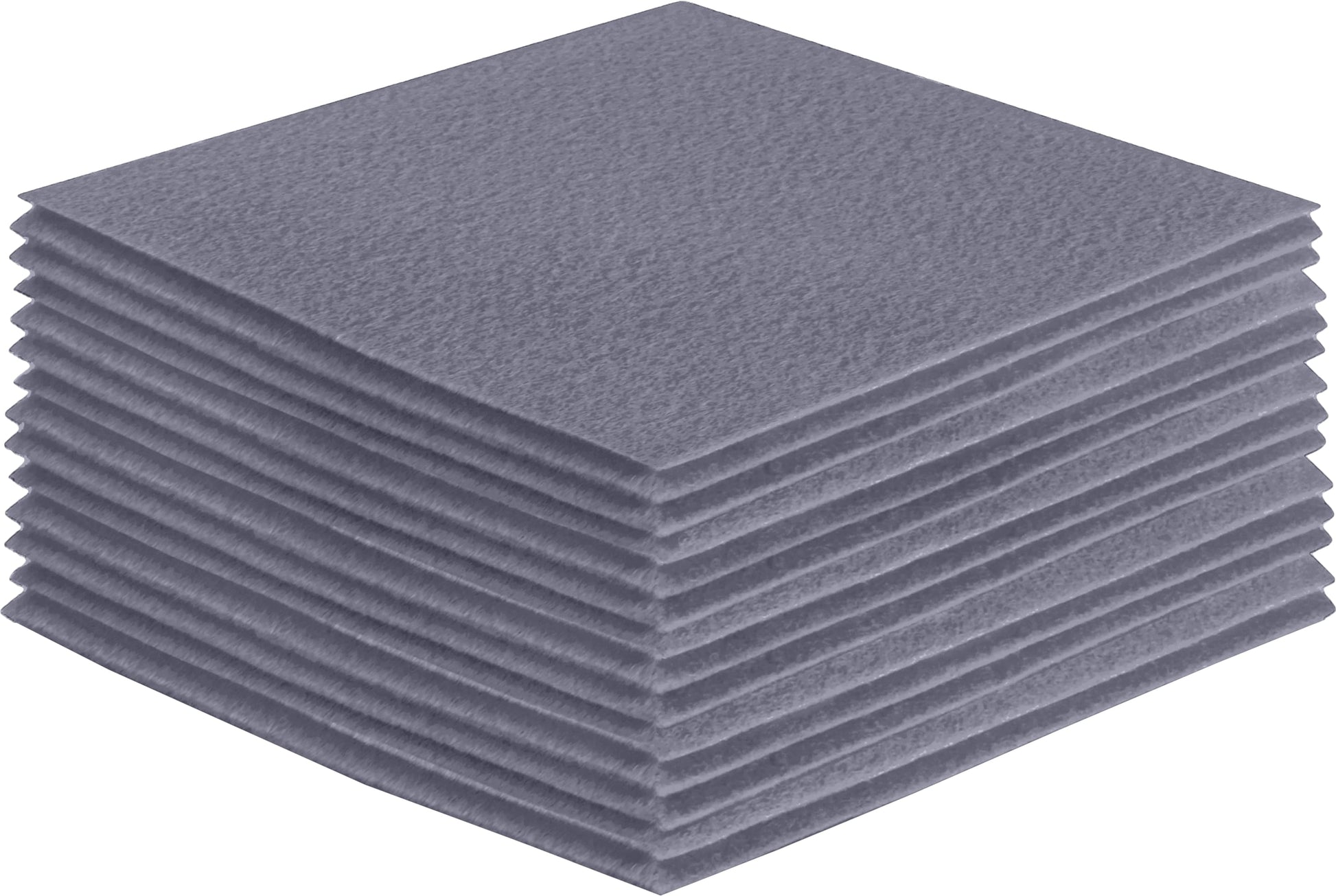 Acrylic Felt Craft Sheet Packs – Gray | 100% Soft Felt Sheets by FabricLA - Prismatic Fiber Arts