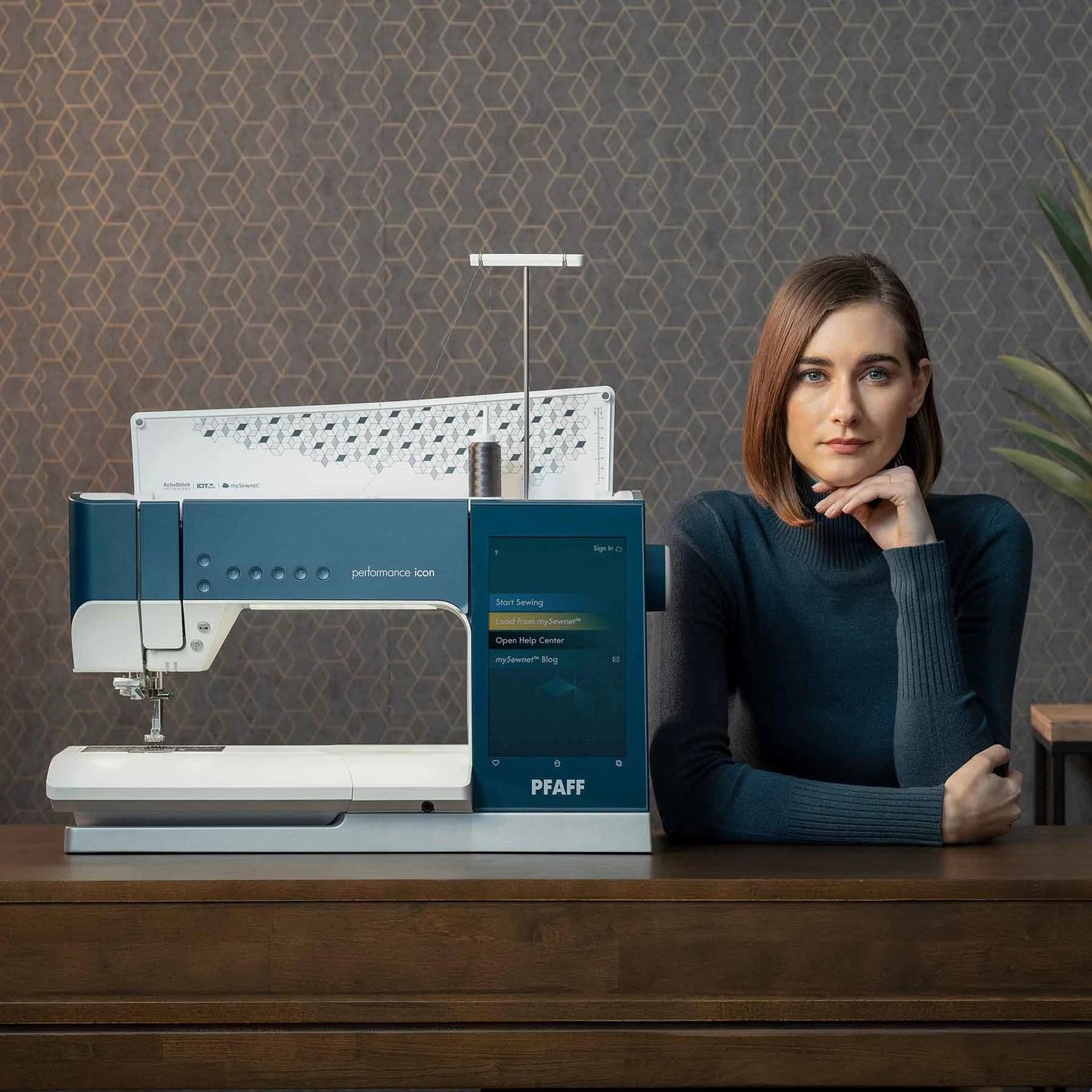 PFAFF® performance icon™ Sewing Machine - Prismatic Fiber Arts
