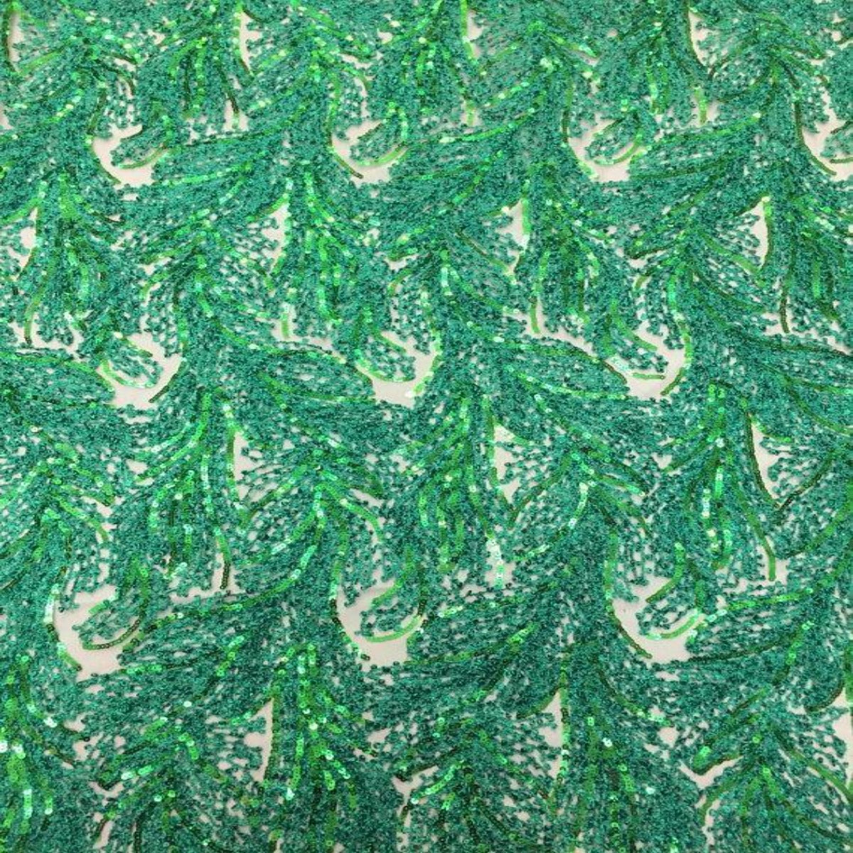 Cozy Pop Thread Floral Sequins Fabric - Prismatic Fiber Arts