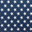 Patriotic Star Print Poly Cotton Fabric - Prismatic Fiber Arts