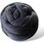 Dyed (Raven) Black Merino Wool Roving Top - Premium 21 Micron Roving Wool Top - Prismatic Fiber Arts
