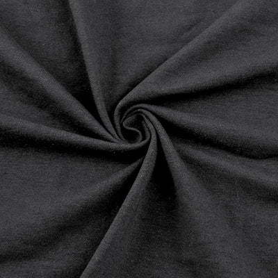 FabricLA 12oz Cotton Spandex Jersey Knit Fabric | Charcoal - Prismatic Fiber Arts