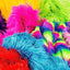 FabricLA Faux Fur Fabric Scraps | Many Colors - Prismatic Fiber Arts