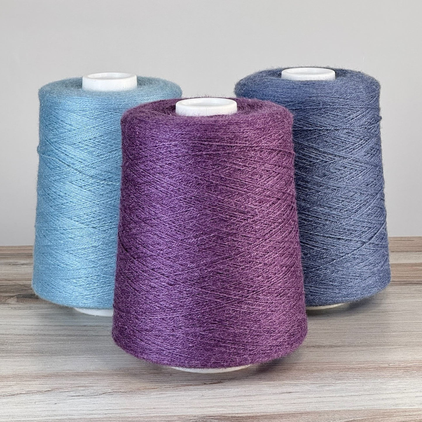 Revolution Fibers Zephira Wool-Silk 1lb Cones | 2/18 Lace Weight Yarn | 50% Superfine Merino Wool & 50% Tussah Silk - Prismatic Fiber Arts