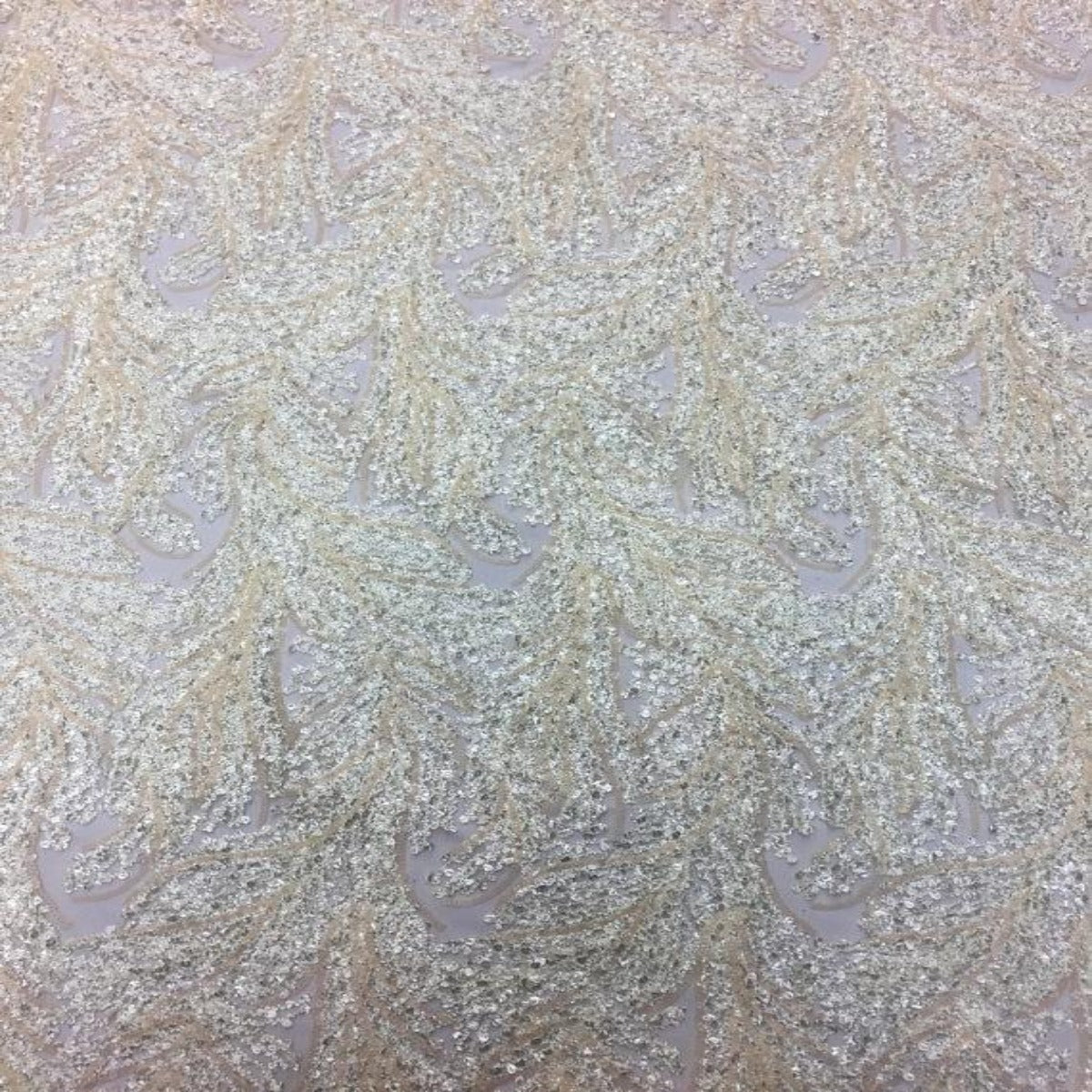 Cozy Pop Thread Floral Sequins Fabric - Prismatic Fiber Arts
