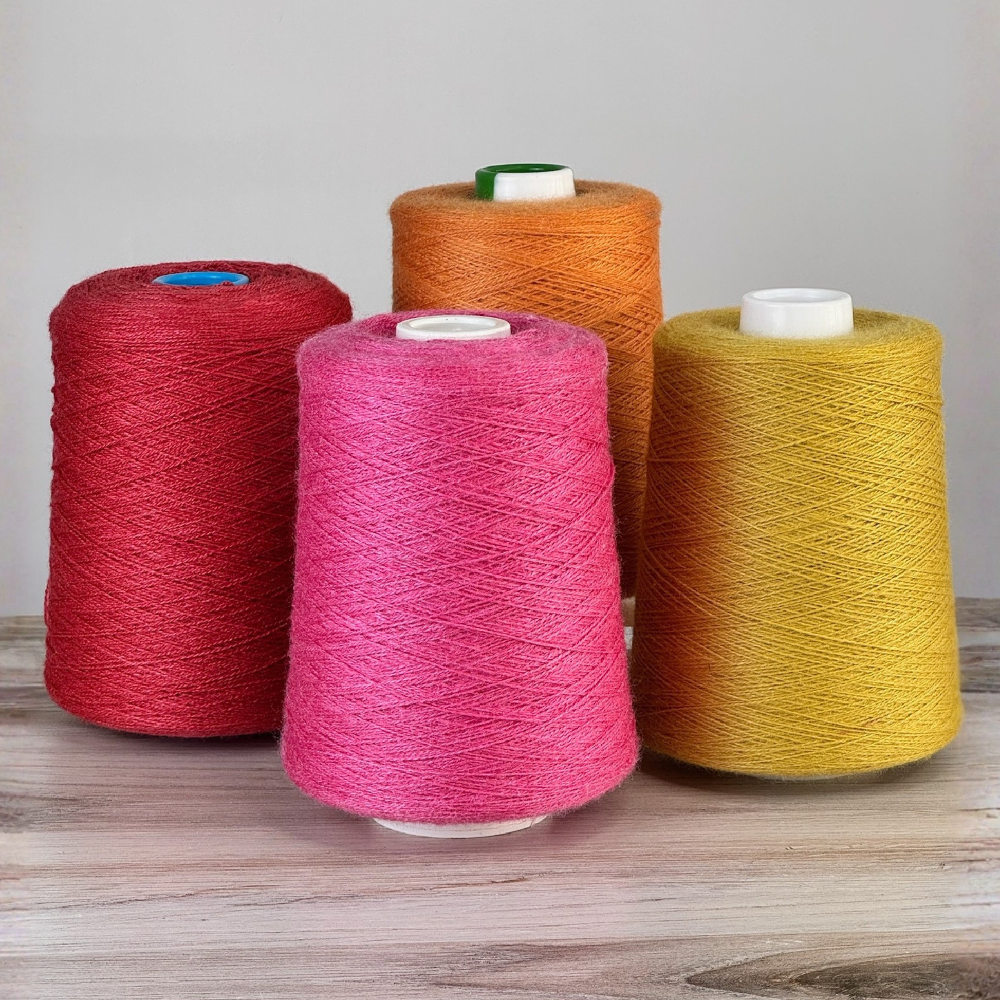 Revolution Fibers Zephira Wool-Silk 1lb Cones | 2/18 Lace Weight Yarn | 50% Superfine Merino Wool & 50% Tussah Silk - Prismatic Fiber Arts