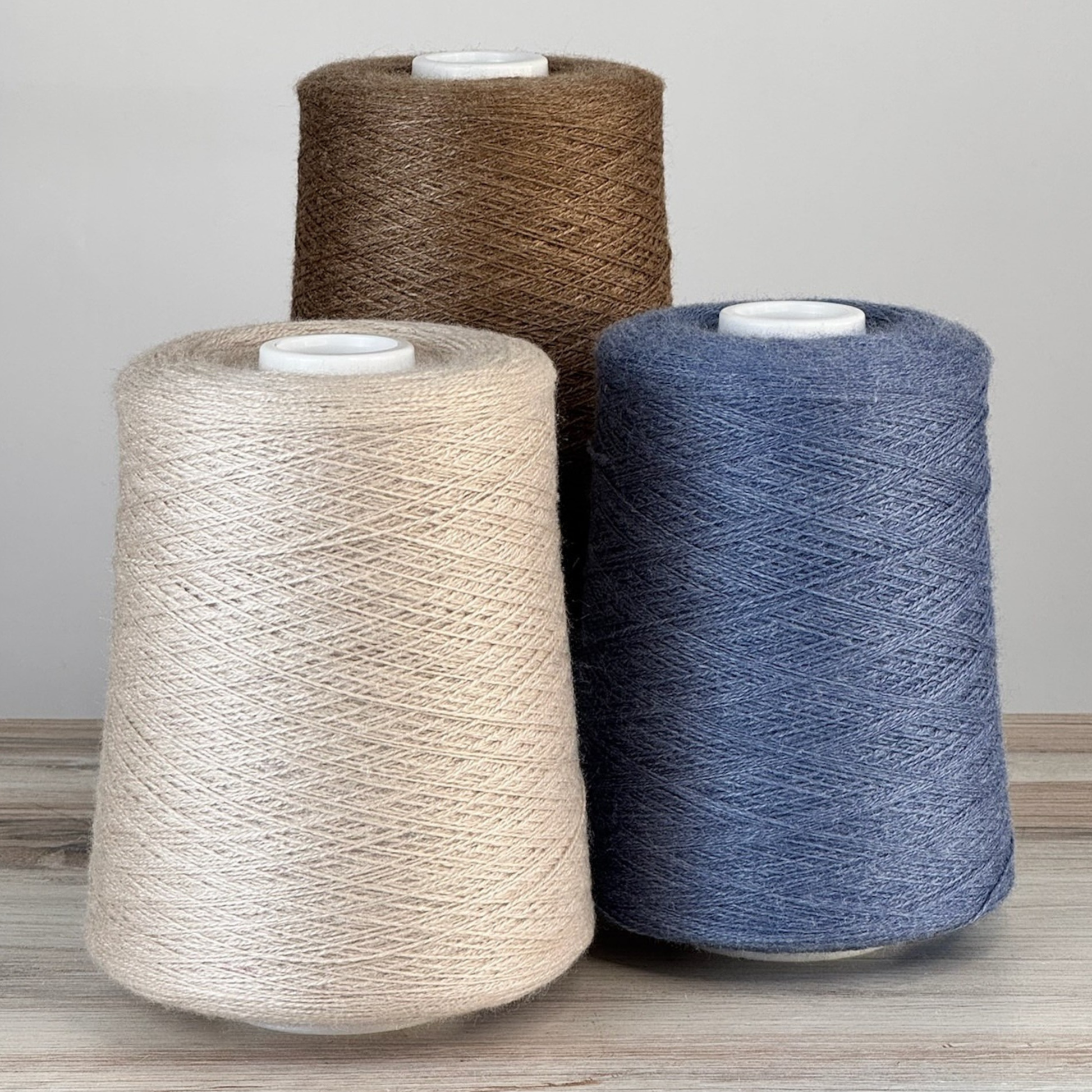 Revolution Fibers Zephira Wool-Silk 1lb Cones | 2/18 Lace Weight Yarn | 50% Superfine Merino Wool & 50% Tussah Silk - Prismatic Fiber Arts