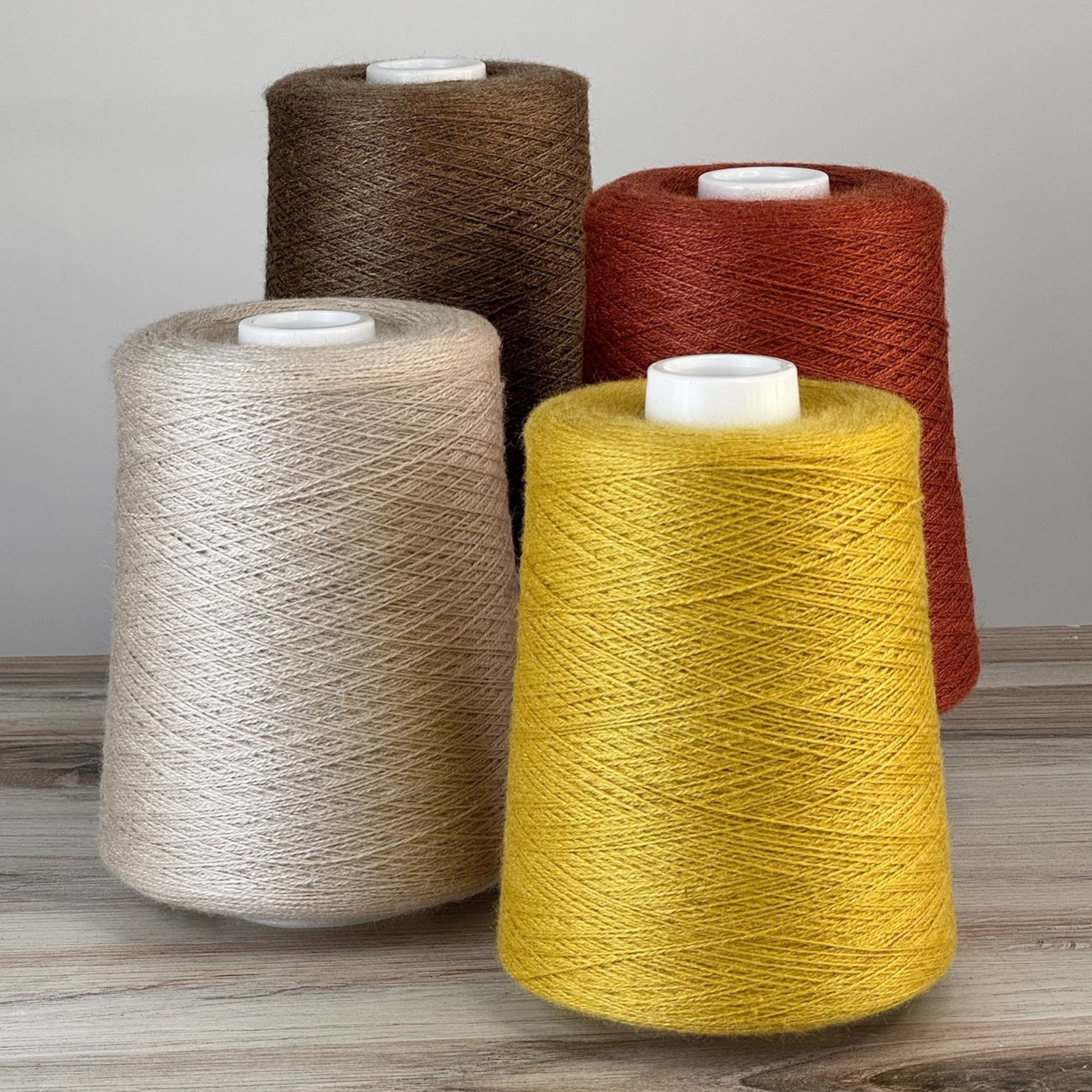 Revolution Fibers Zephira Wool-Silk 1lb Cones | 2/18 Lace Weight Yarn | 50% Superfine Merino Wool & 50% Tussah Silk - Prismatic Fiber Arts