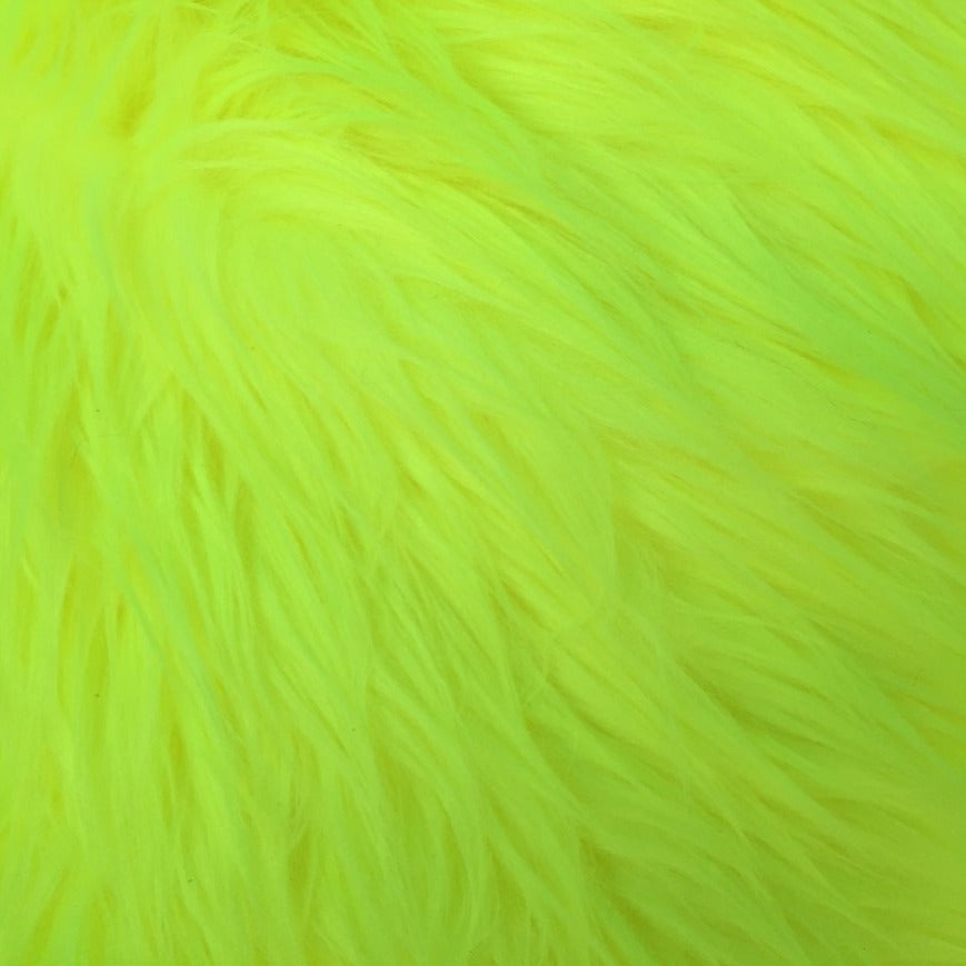 Luxury Long Pile Shaggy Faux Fur Fabric - Prismatic Fiber Arts