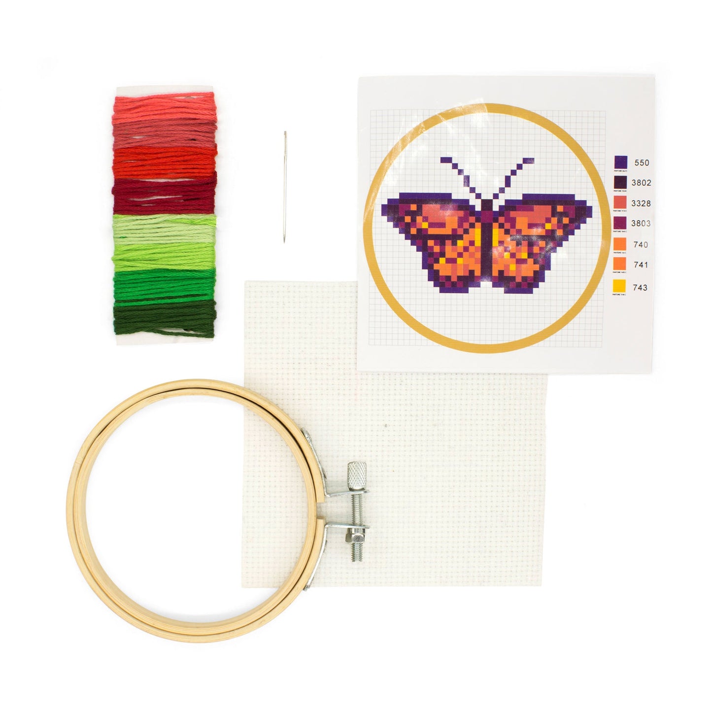 Embroidery Kit - Prismatic Fiber Arts