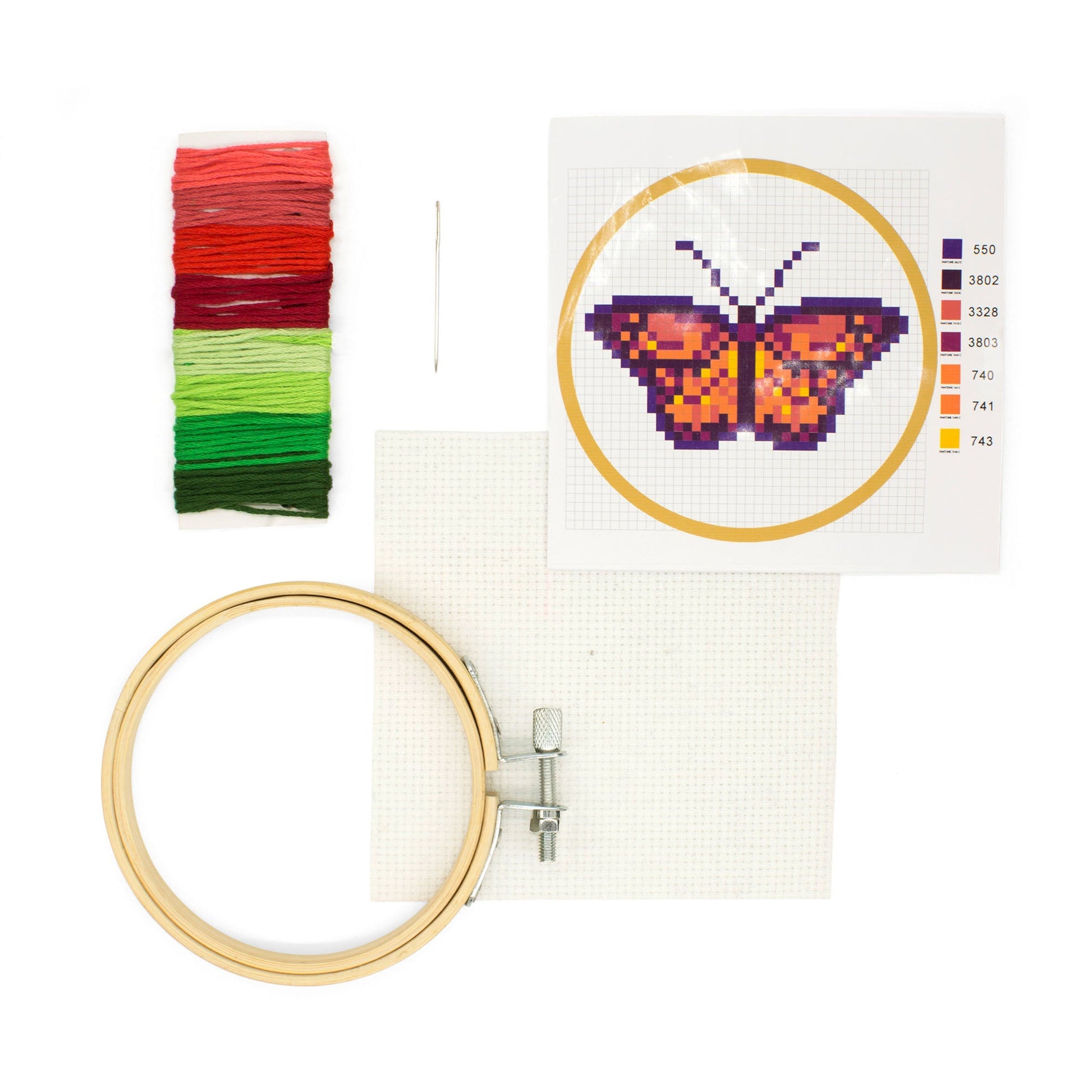 Embroidery Kit - Prismatic Fiber Arts