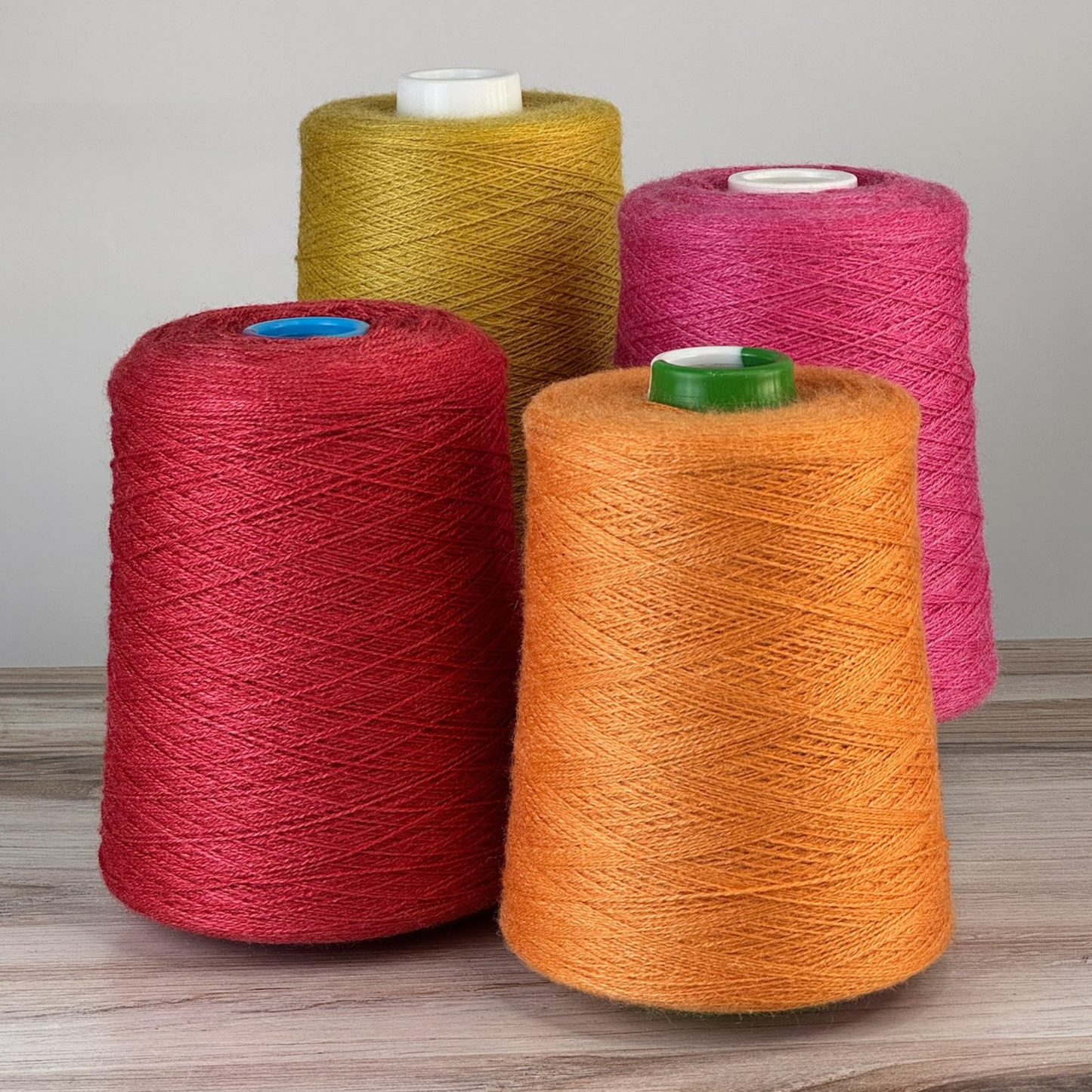 Revolution Fibers Zephira Wool-Silk 1lb Cones | 2/18 Lace Weight Yarn | 50% Superfine Merino Wool & 50% Tussah Silk - Prismatic Fiber Arts