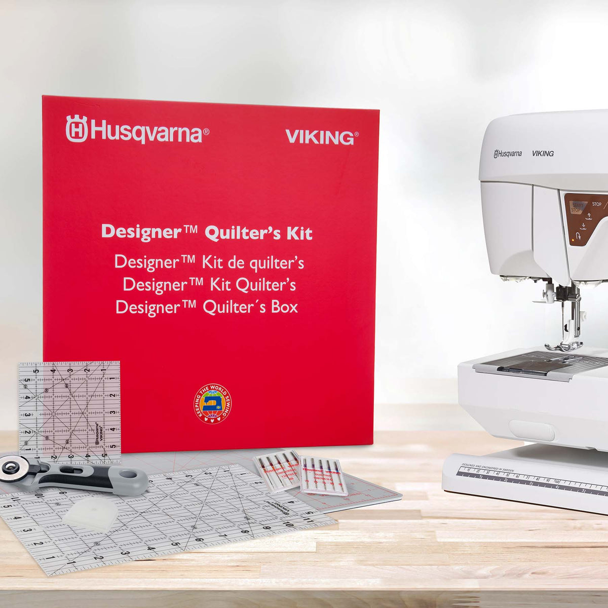 HUSQVARNA® VIKING® Quilting Kit - Prismatic Fiber Arts