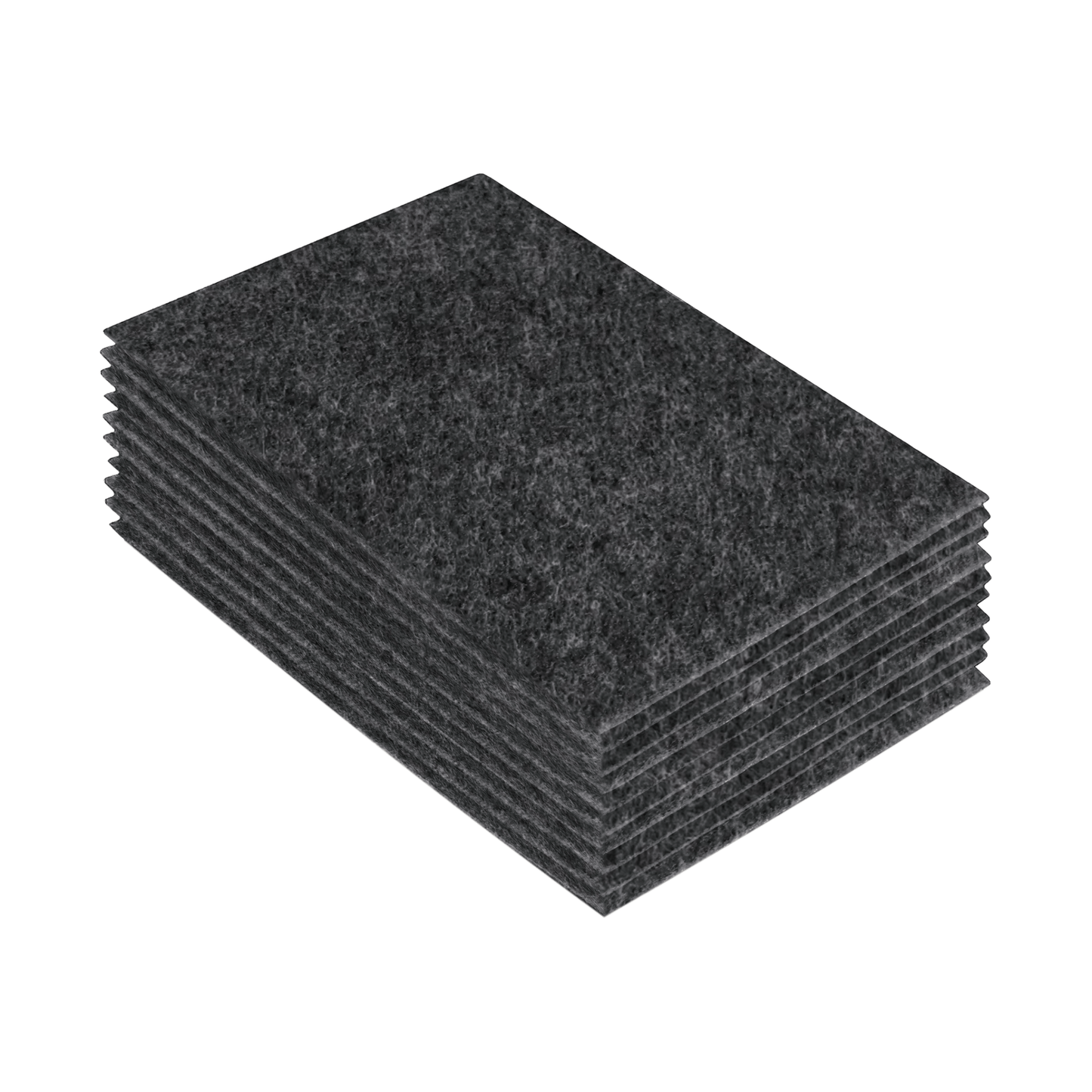 FabricLA Acrylic Felt 9"X12" Sheet Packs | Charcoal - Prismatic Fiber Arts