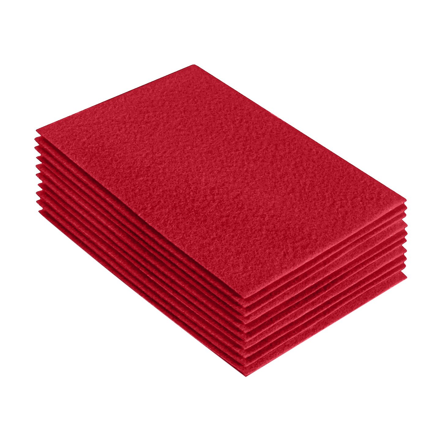FabricLA Acrylic Felt 9"X12" Sheet Packs | Red - Prismatic Fiber Arts