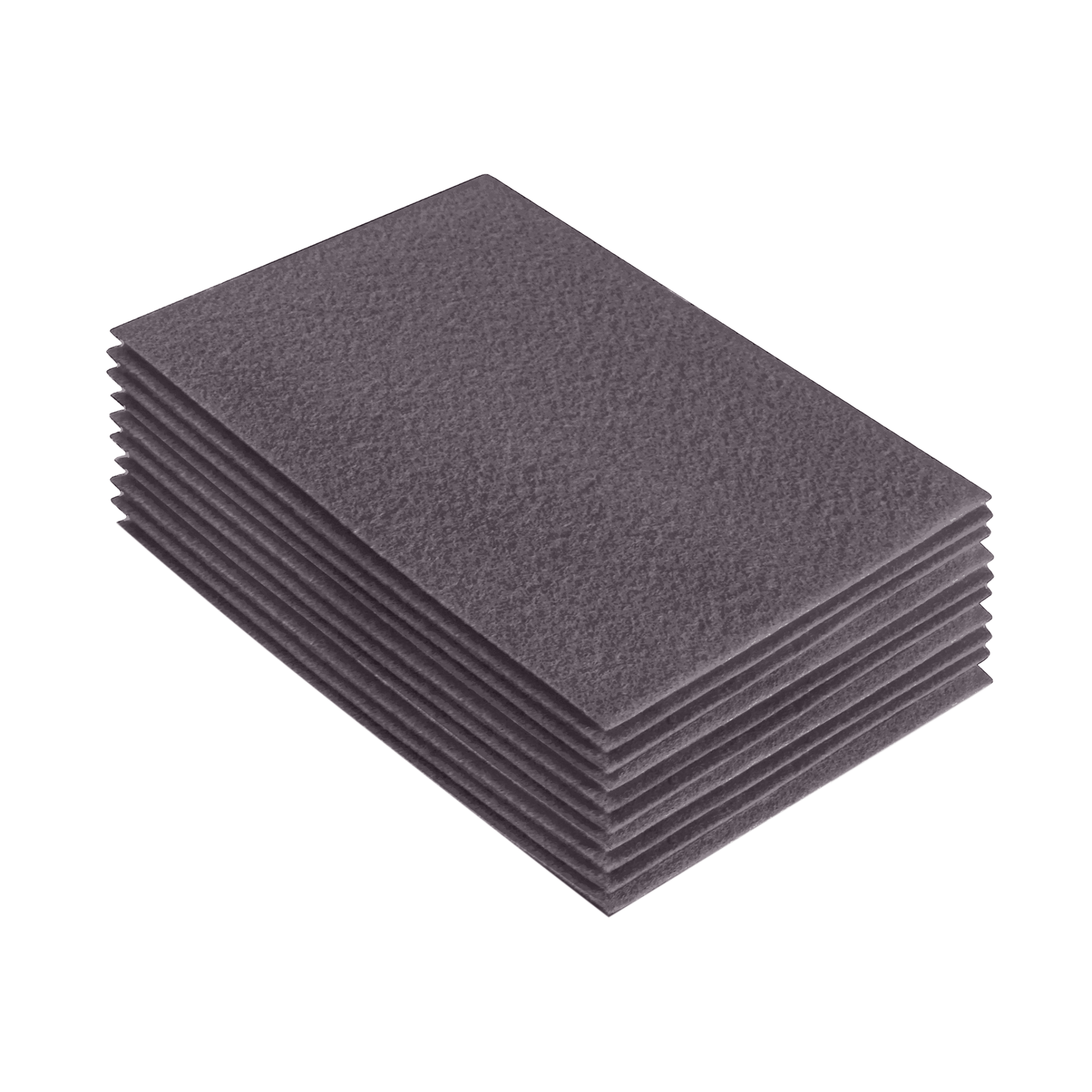 FabricLA Acrylic Felt 9"X12" Sheet Packs | Platinum Gray - Prismatic Fiber Arts