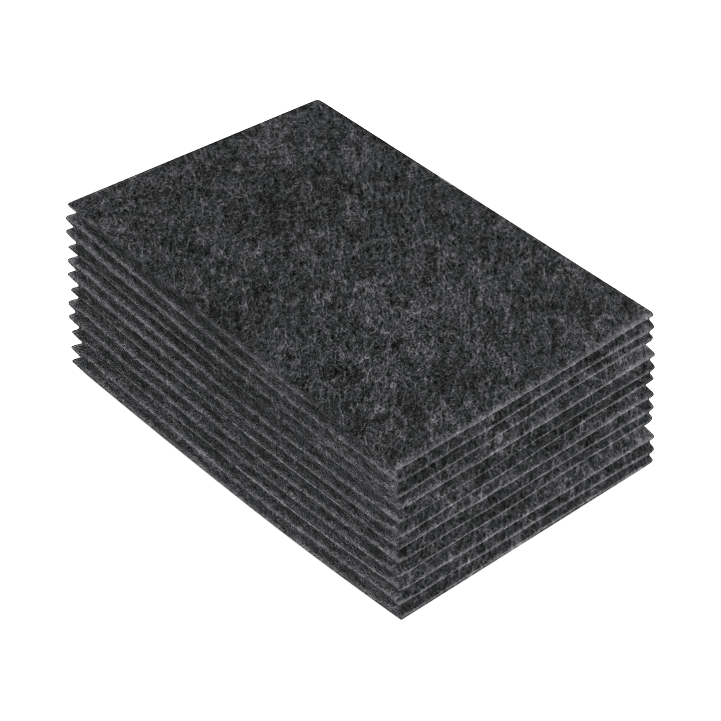 FabricLA Acrylic Felt 9"X12" Sheet Packs | Charcoal - Prismatic Fiber Arts