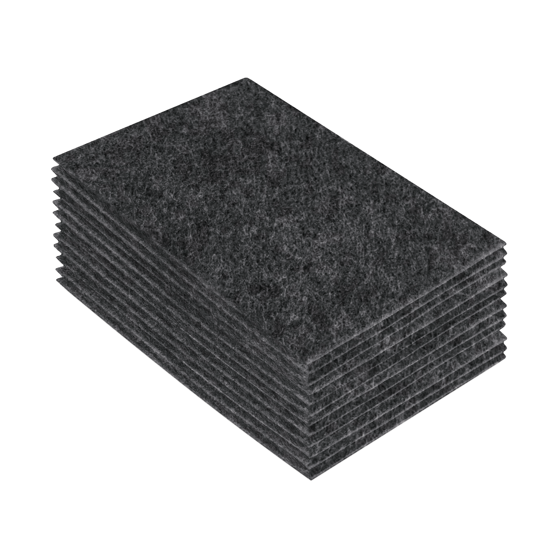 FabricLA Acrylic Felt 9"X12" Sheet Packs | Charcoal - Prismatic Fiber Arts