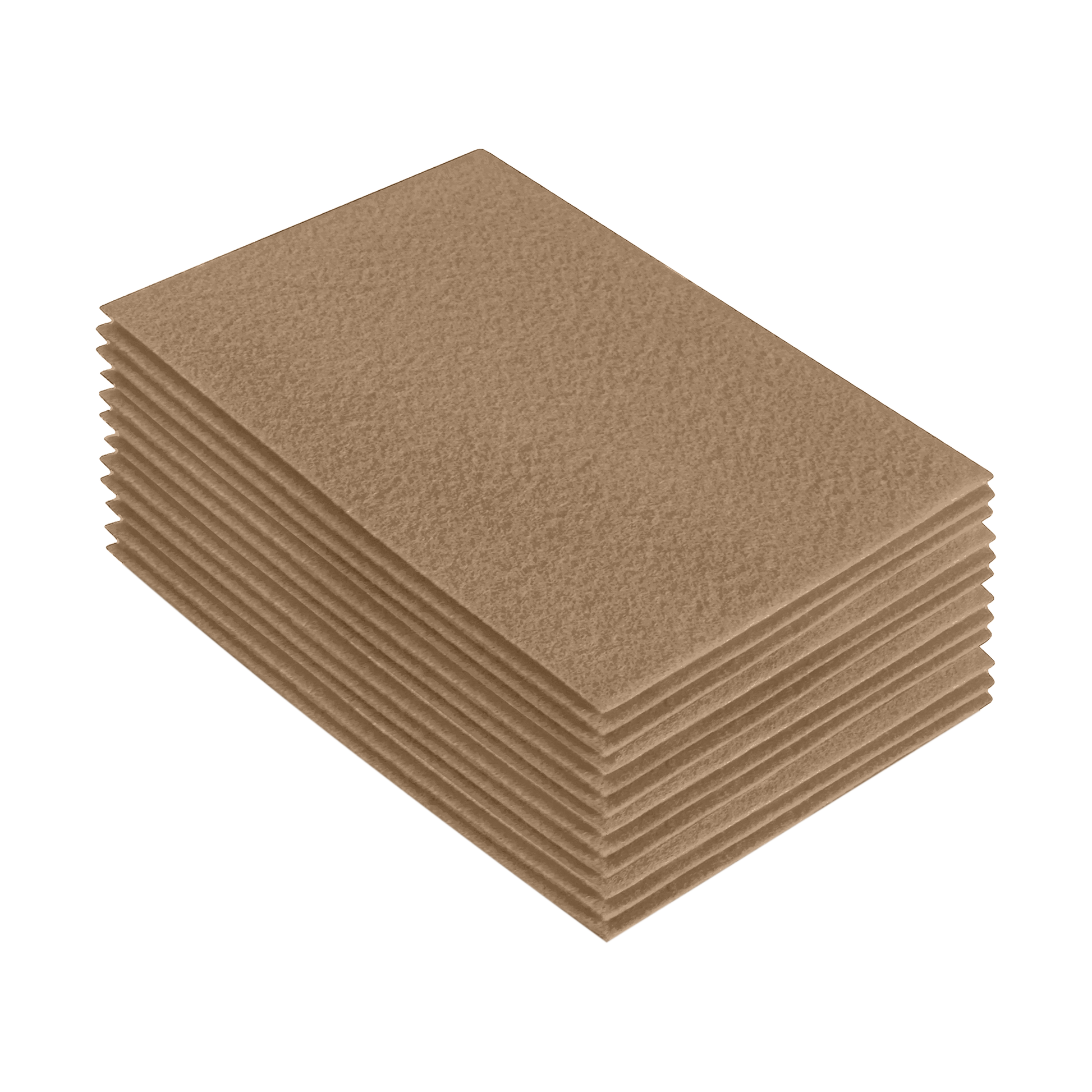 Taupe Felt Fabric Sheets – 9"x12" | Soft & Durable Craft Felt - Prismatic Fiber Arts