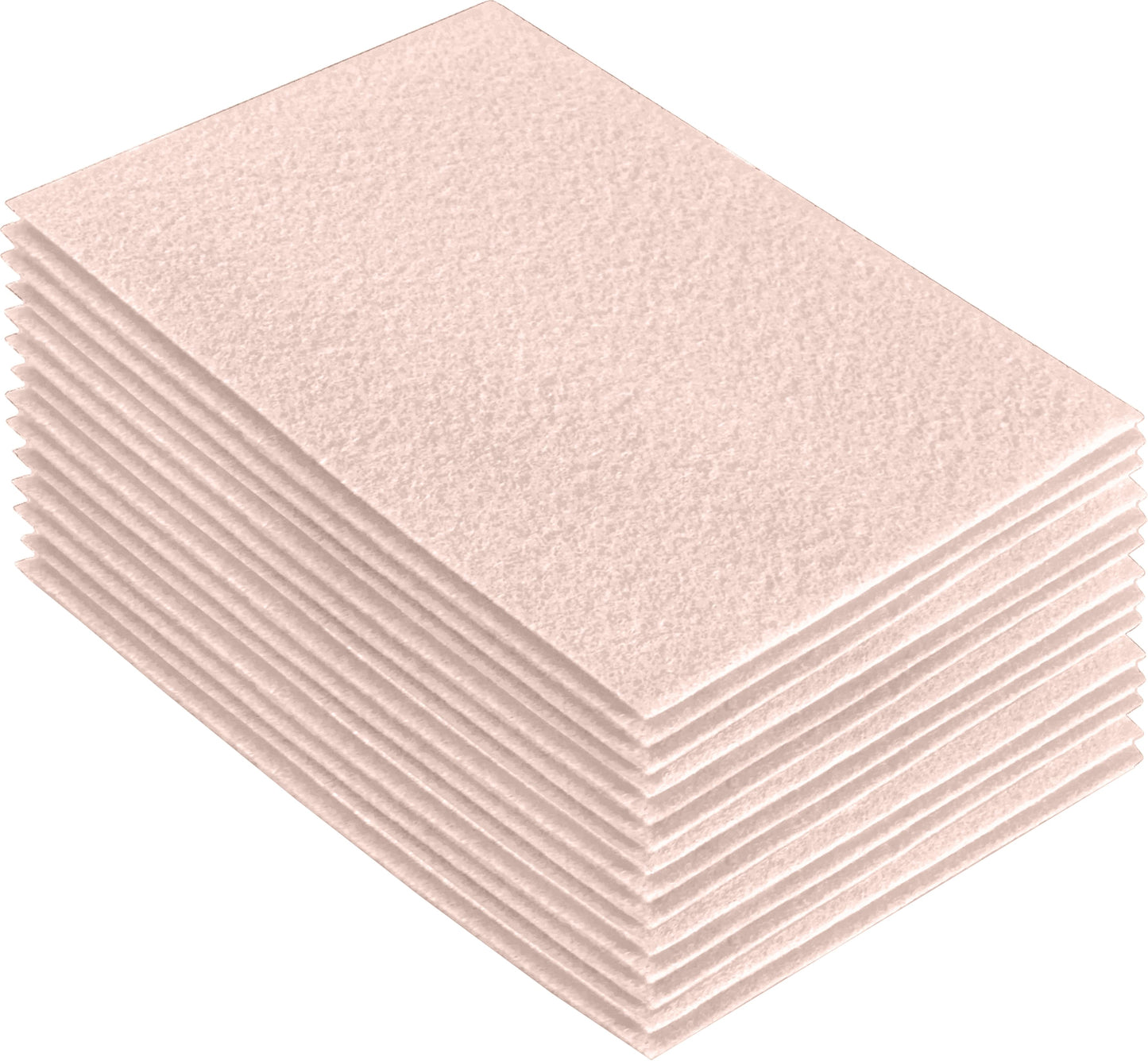 FabricLA Acrylic Felt Craft Sheet Packs – Ivory | Soft 100% Acrylic Felt Sheets for DIY & Crafts - Prismatic Fiber Arts