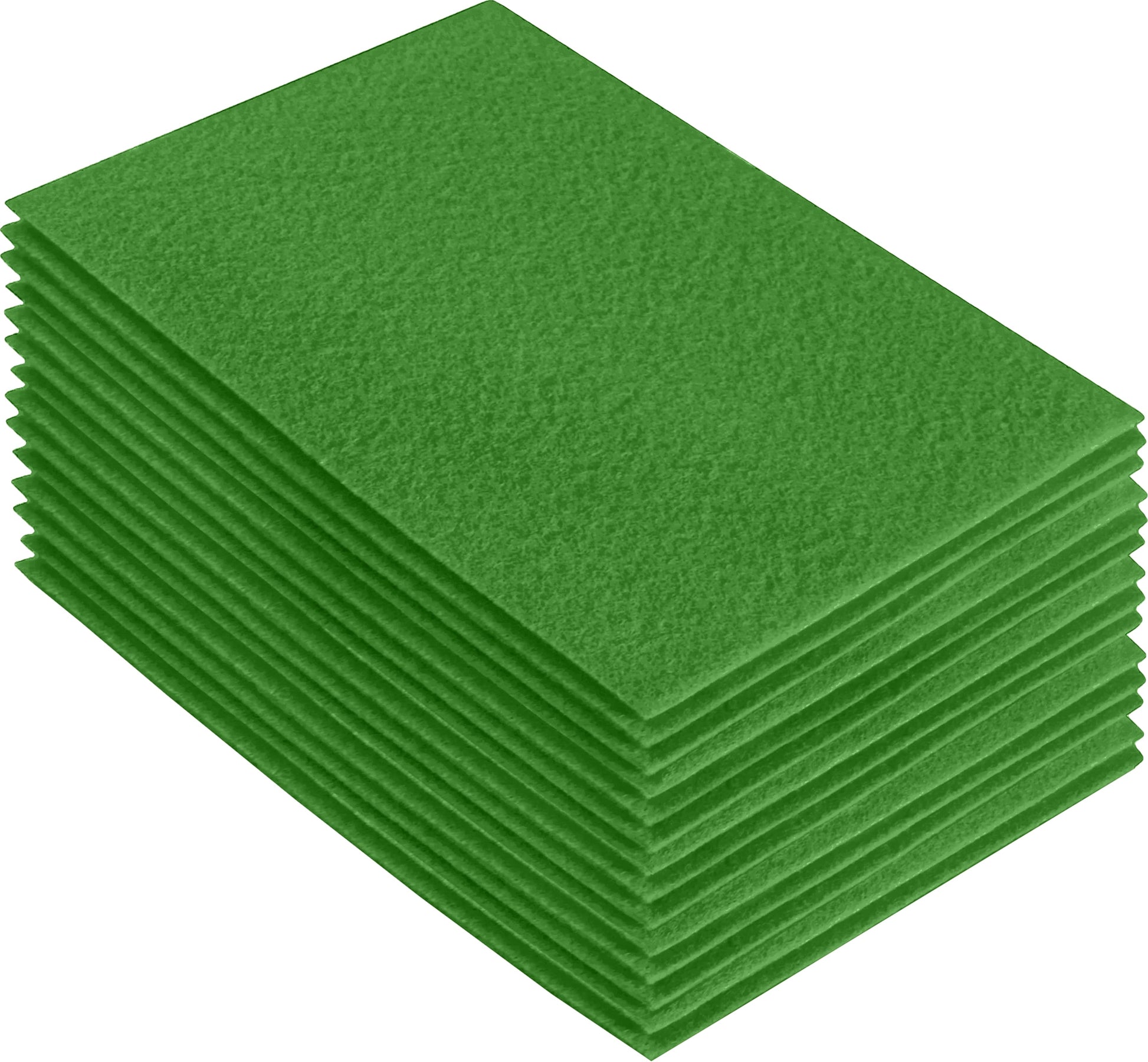 FabricLA Acrylic Felt Craft Sheet Packs – Apple Green | Soft 100% Acrylic Felt Sheets for DIY & Crafts - Prismatic Fiber Arts