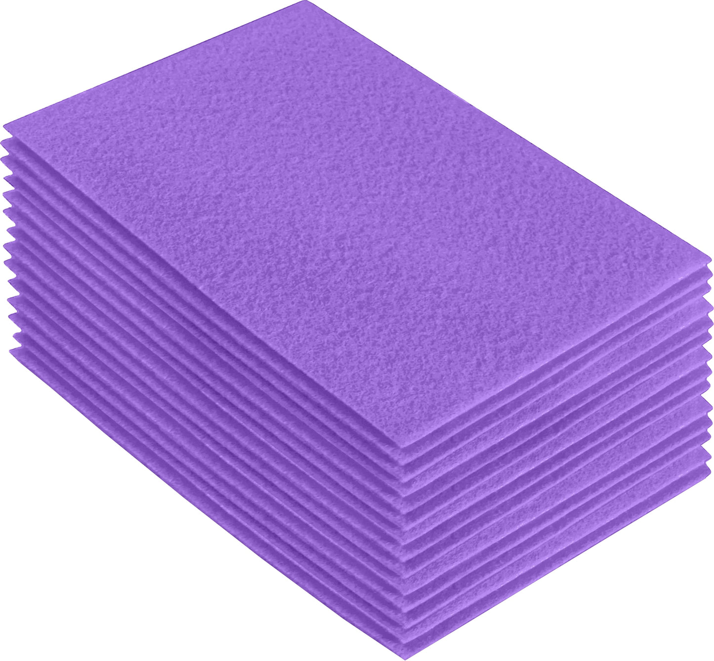 FabricLA Acrylic Felt Craft Sheet Packs – Lavender | Soft 100% Acrylic Felt Sheets for DIY & Crafts - Prismatic Fiber Arts