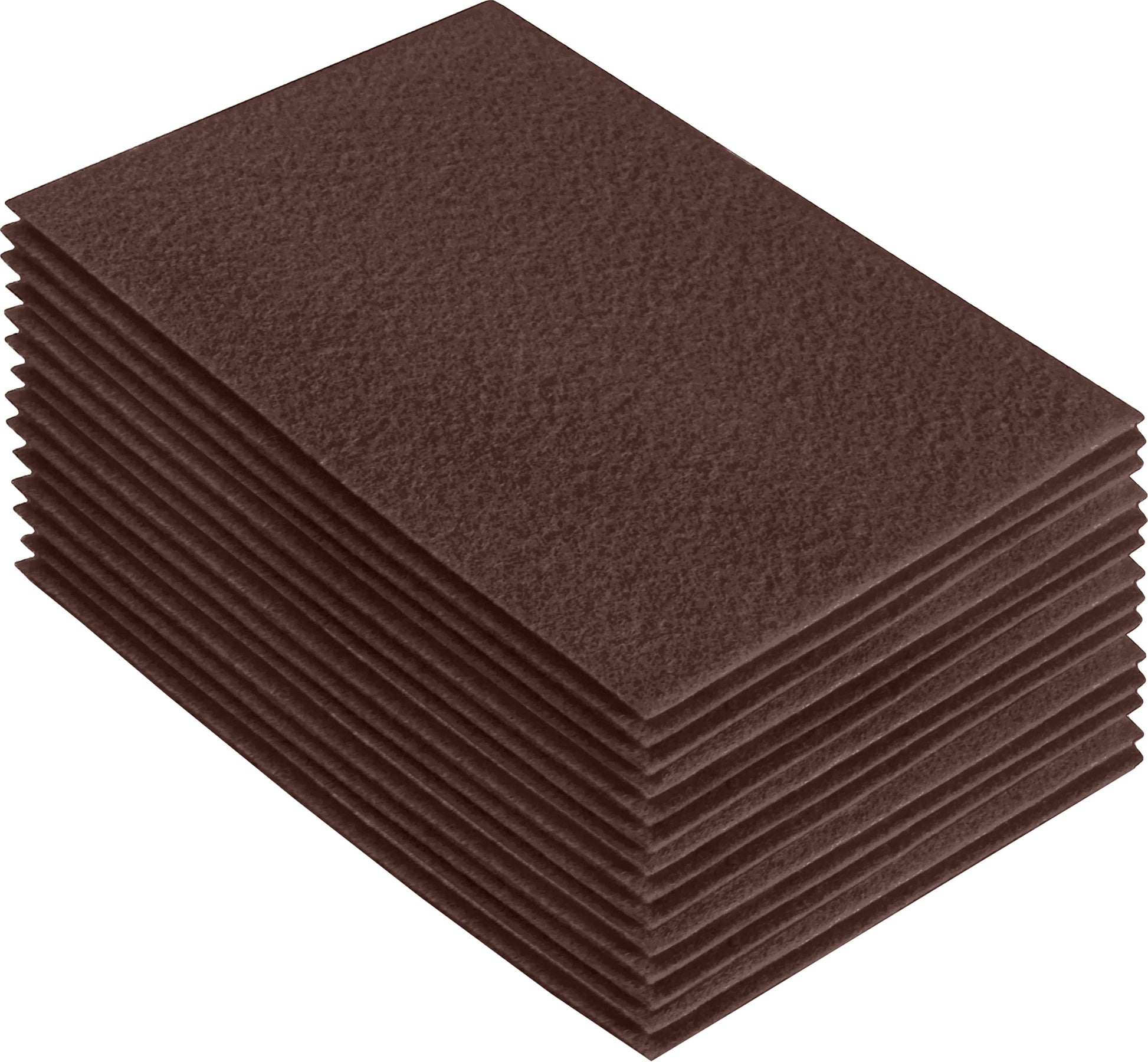 FabricLA Acrylic Felt Craft Sheet Packs – Light Brown | Soft 100% Acrylic Felt Sheets for DIY & Sewing - Prismatic Fiber Arts