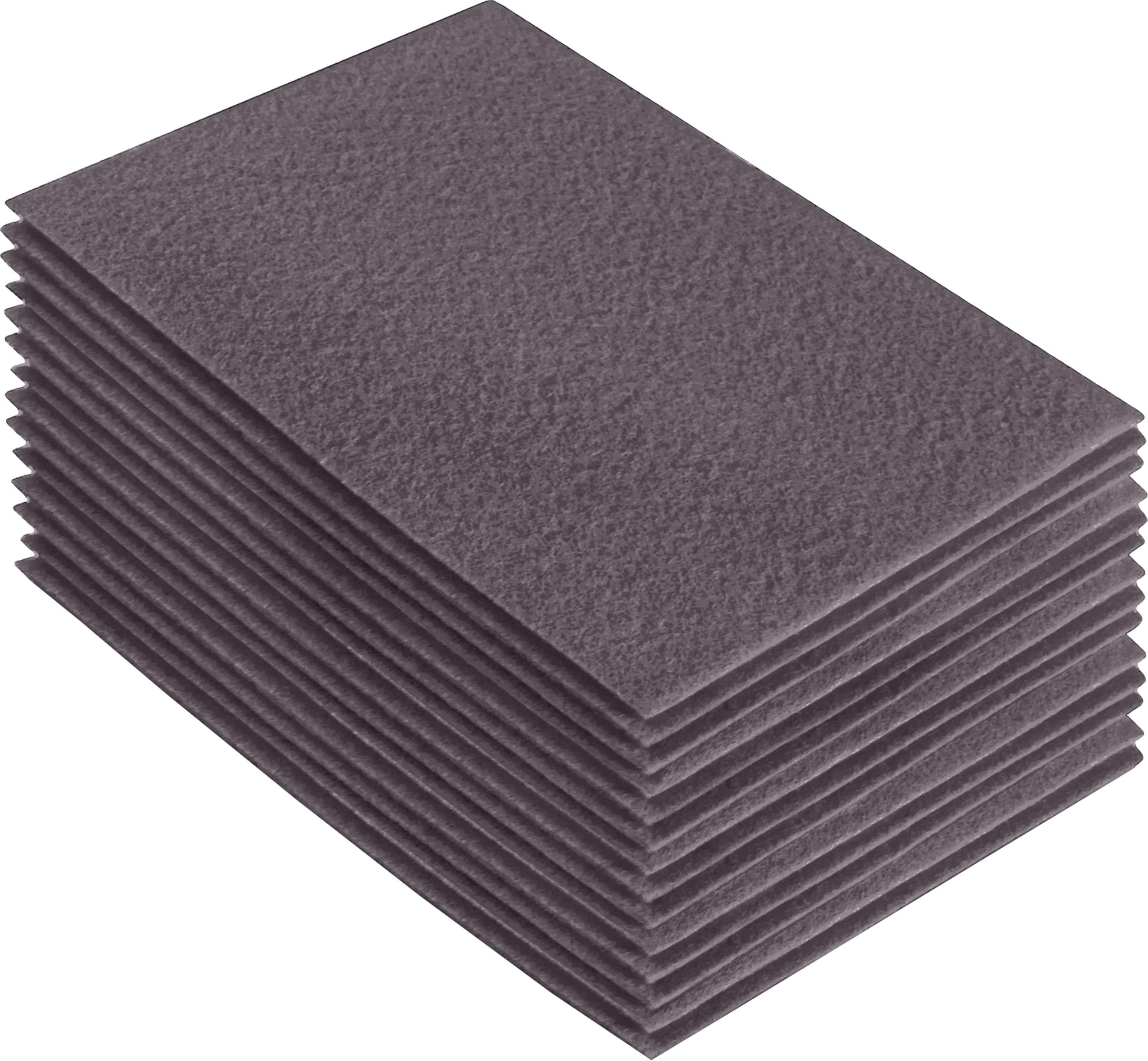 FabricLA Acrylic Felt Craft Sheet Packs – Platinum Gray | Soft 100% Acrylic Felt Sheets for DIY & Crafts - Prismatic Fiber Arts