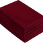 FabricLA Acrylic Felt Craft Sheet Packs – Dark Red | Soft 100% Acrylic Felt Sheets for DIY & Crafts - Prismatic Fiber Arts