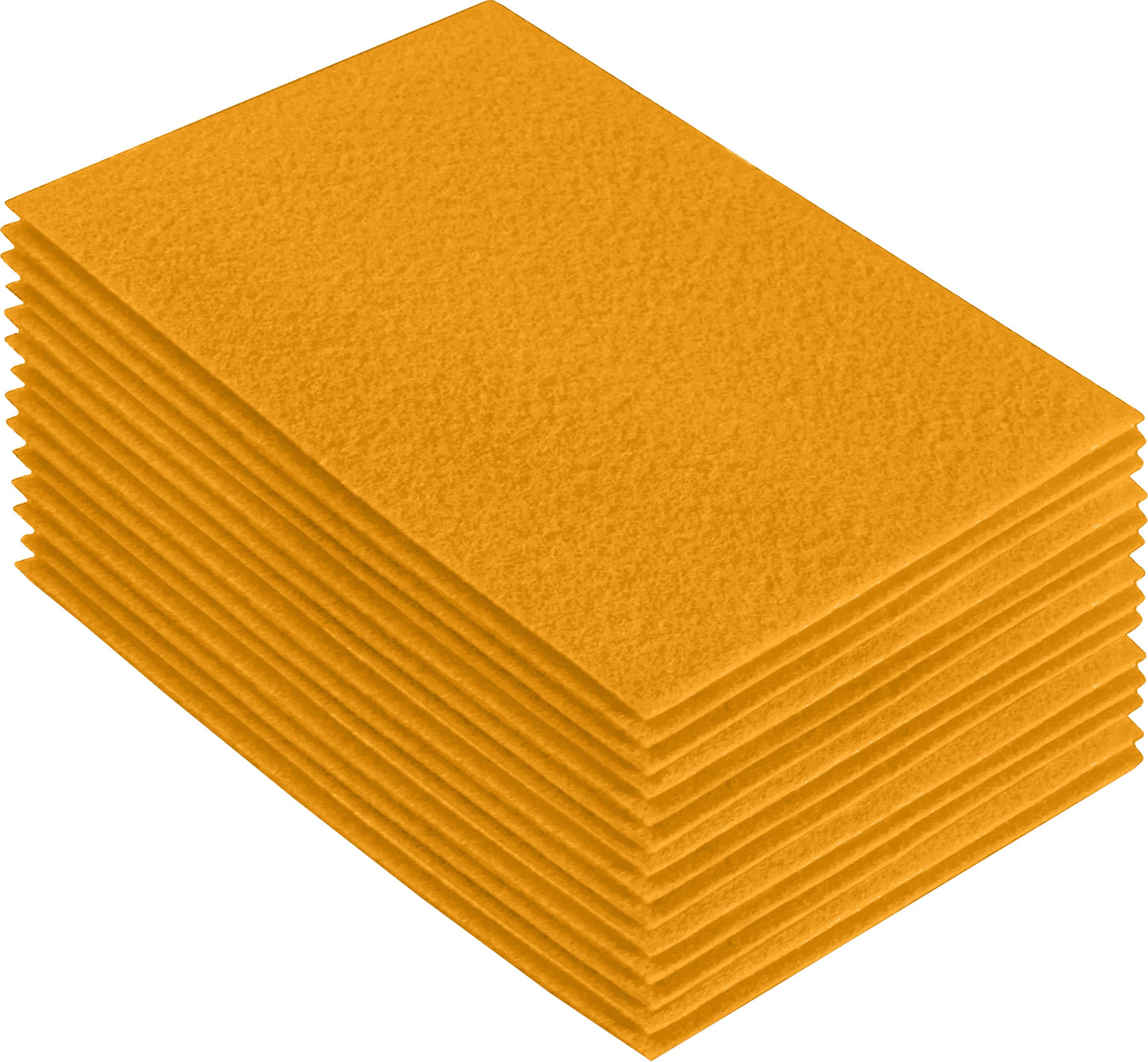 FabricLA Acrylic Felt Craft Sheet Packs – Gold | Soft 100% Acrylic Felt Sheets for DIY & Crafts - Prismatic Fiber Arts