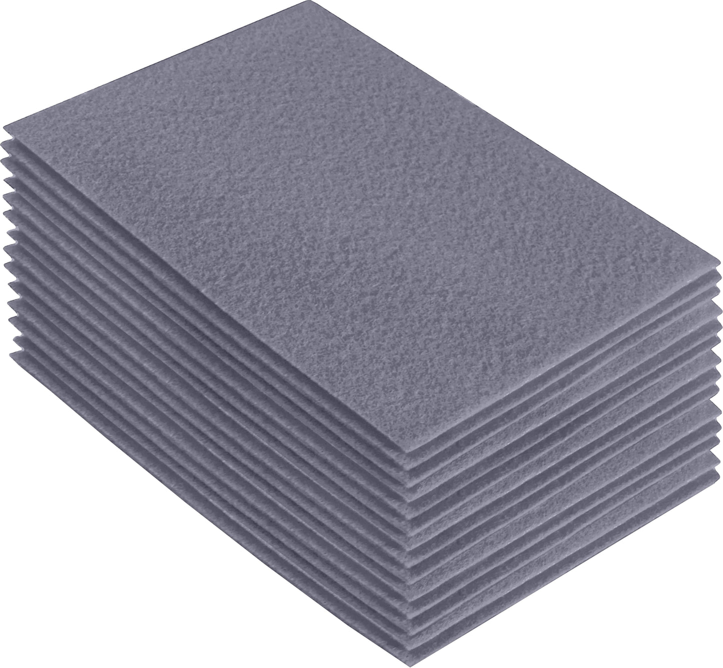 Acrylic Felt Craft Sheet Packs – Gray | 100% Soft Felt Sheets by FabricLA - Prismatic Fiber Arts
